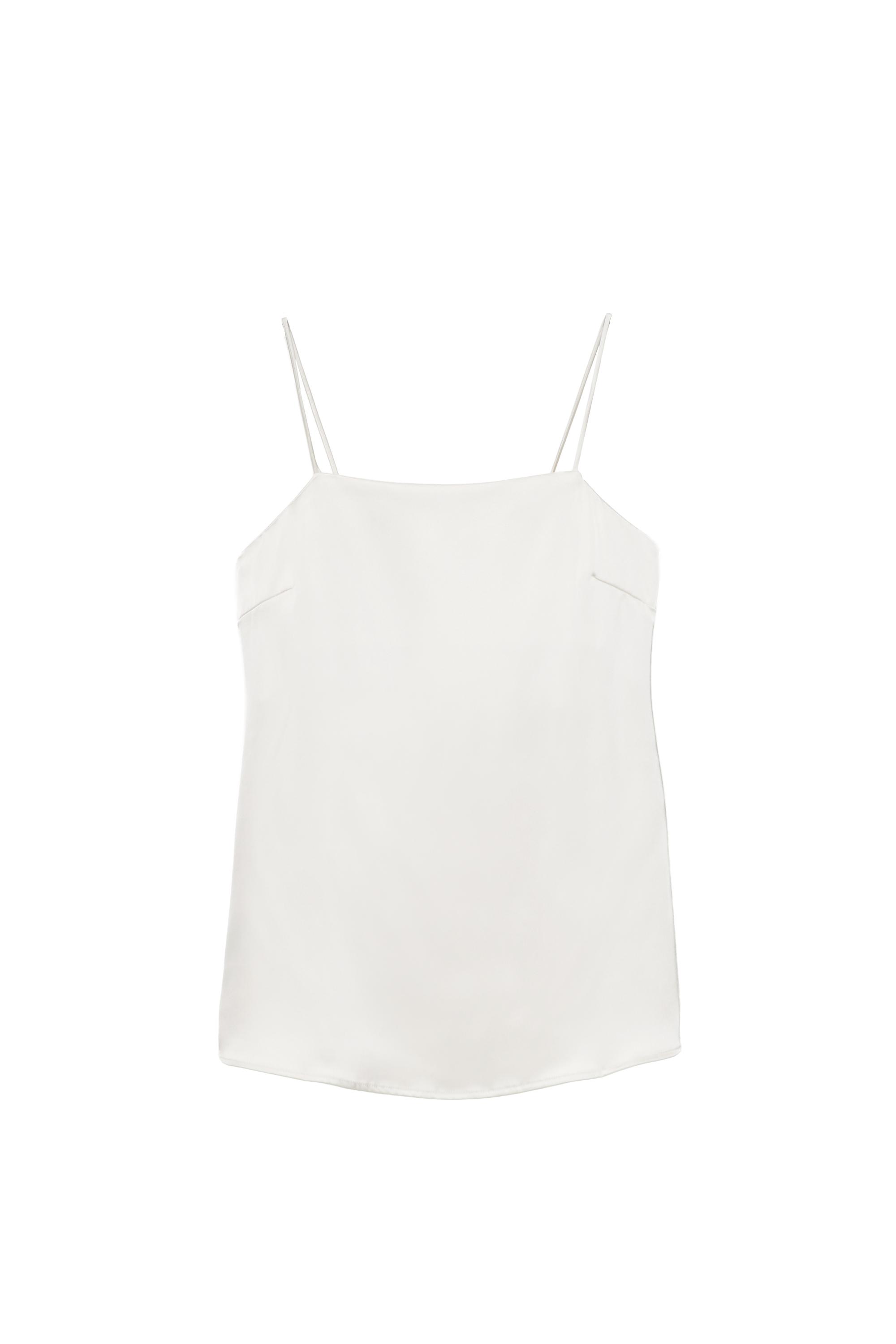 Pull&Bear Saten askılı top görsel 3