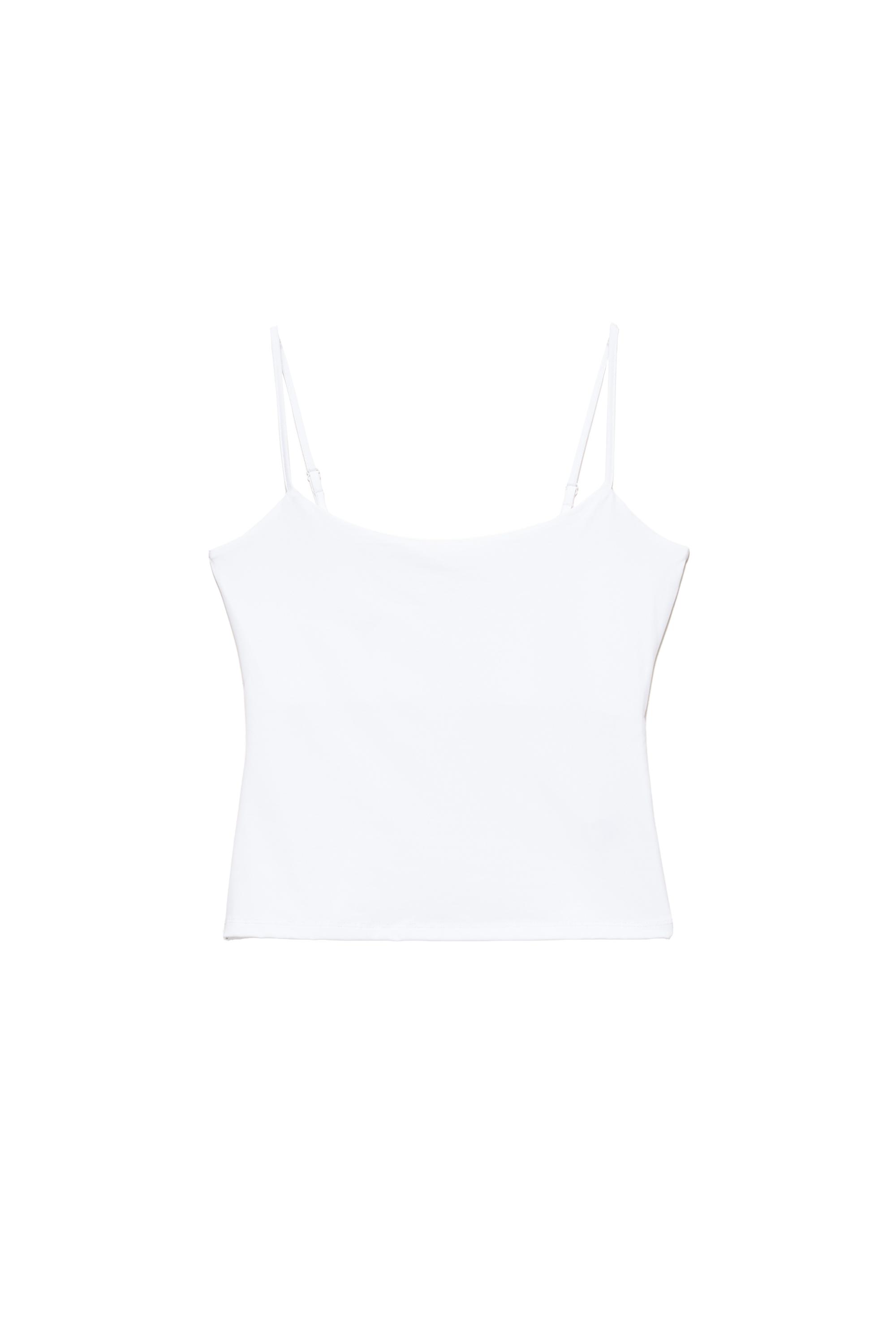 Pull&Bear Ayarlanabilir askılı Basic top görsel 8