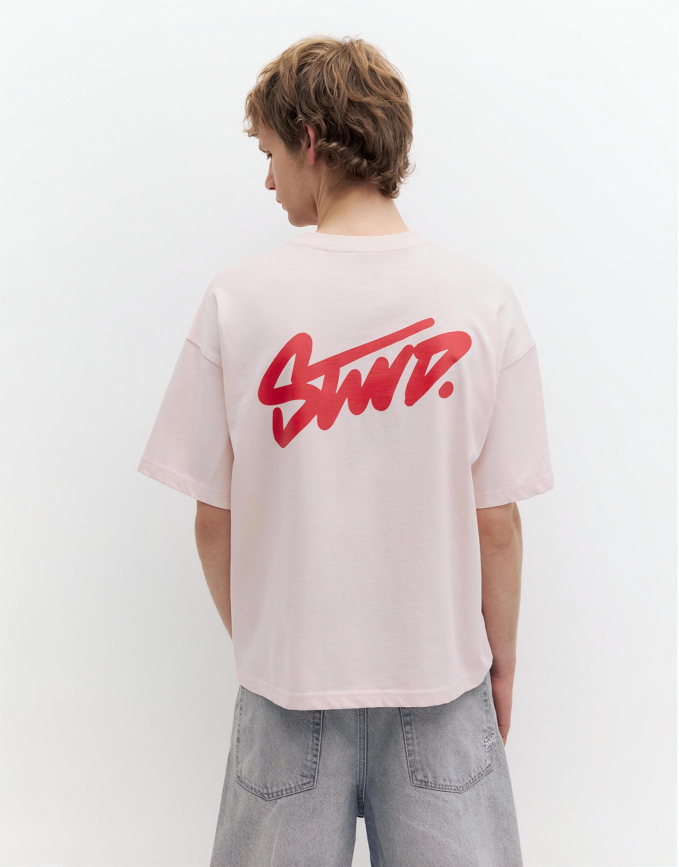 STWD logolu salaş t-shirt - Görsel 95