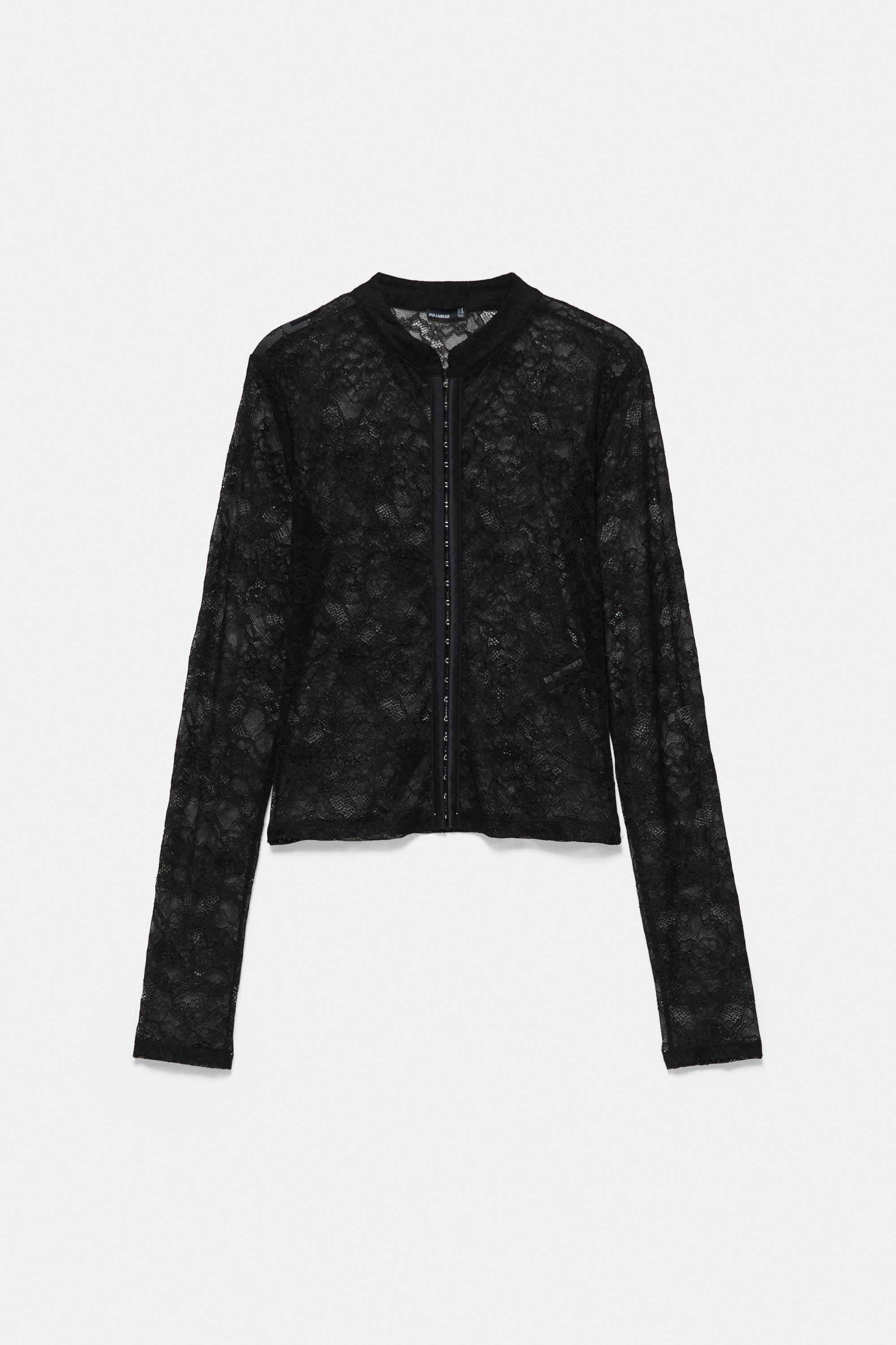 Pull&Bear Dantel top görsel 2