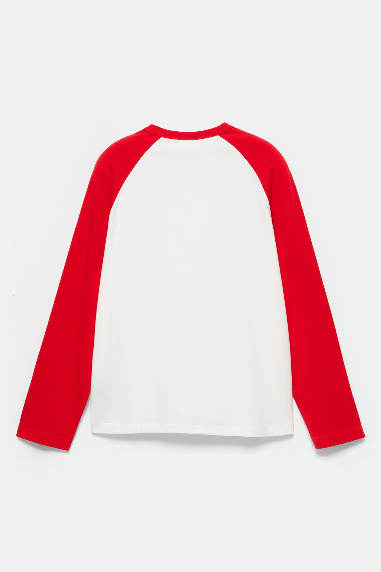 Dickies raglan sleeve T-shirt — Red