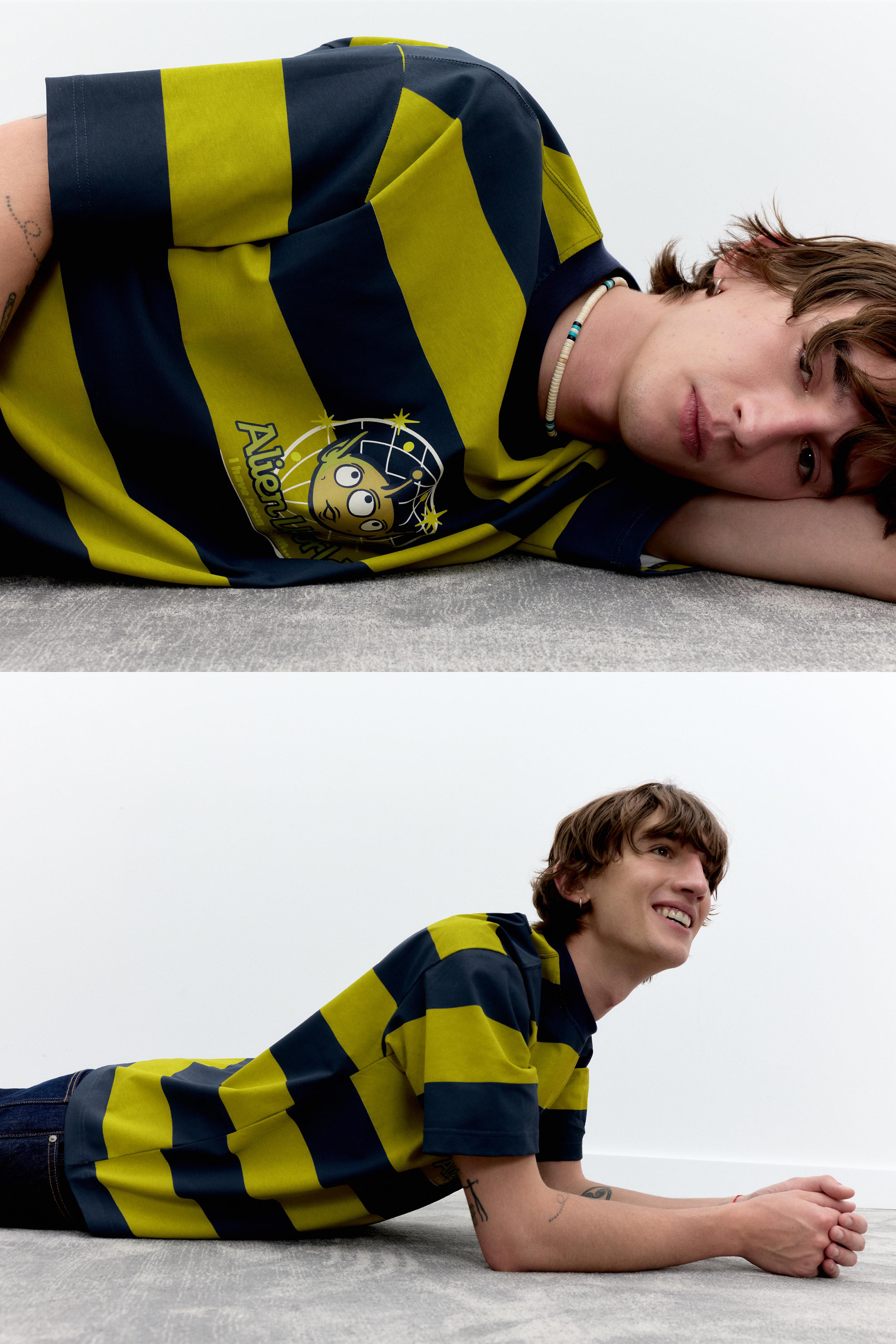 Toy Story striped T-shirt — Lime