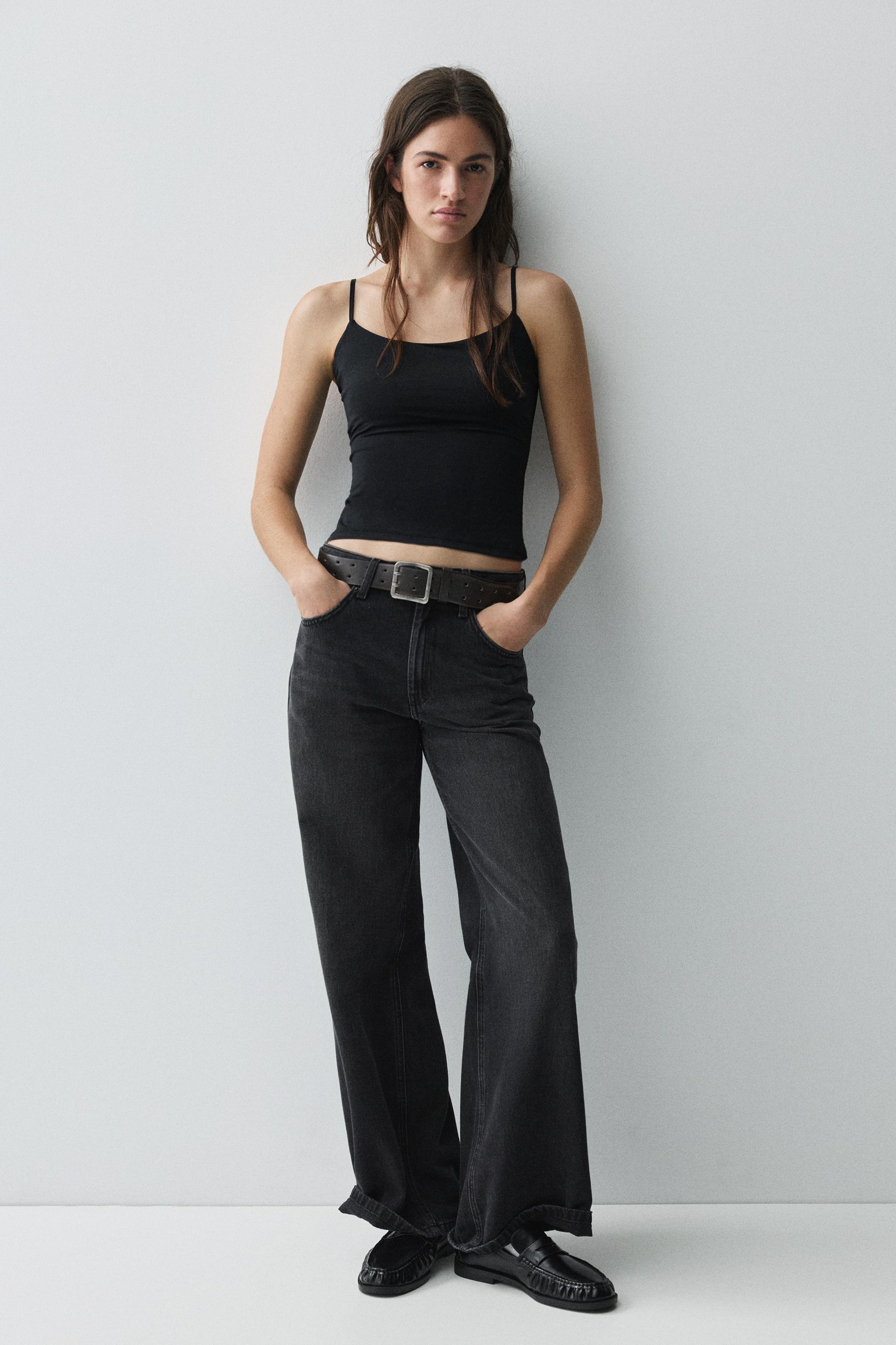 Basic top with adjustable straps — Black