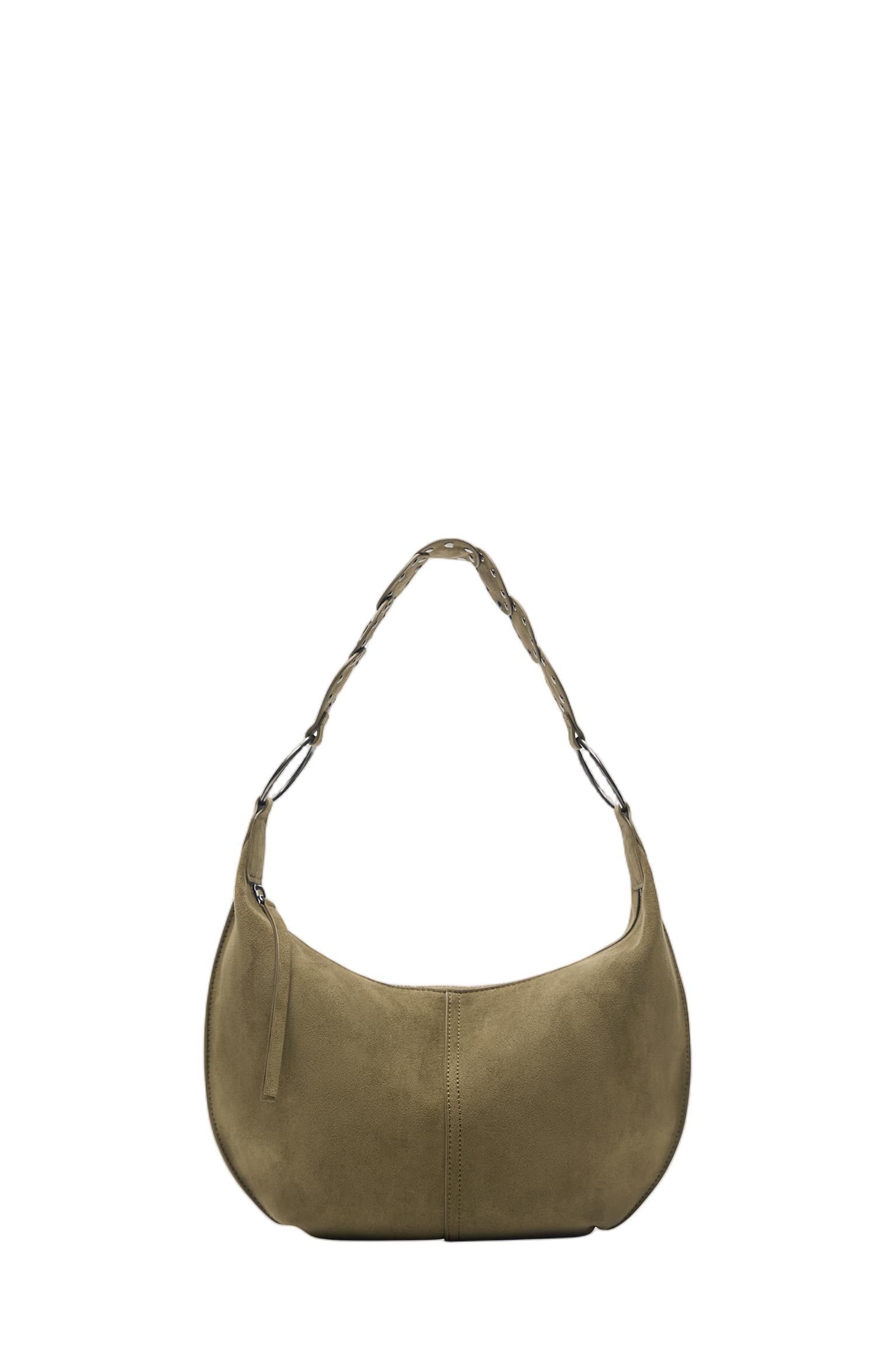 Zımba detaylı omuz çantası - Görsel 19