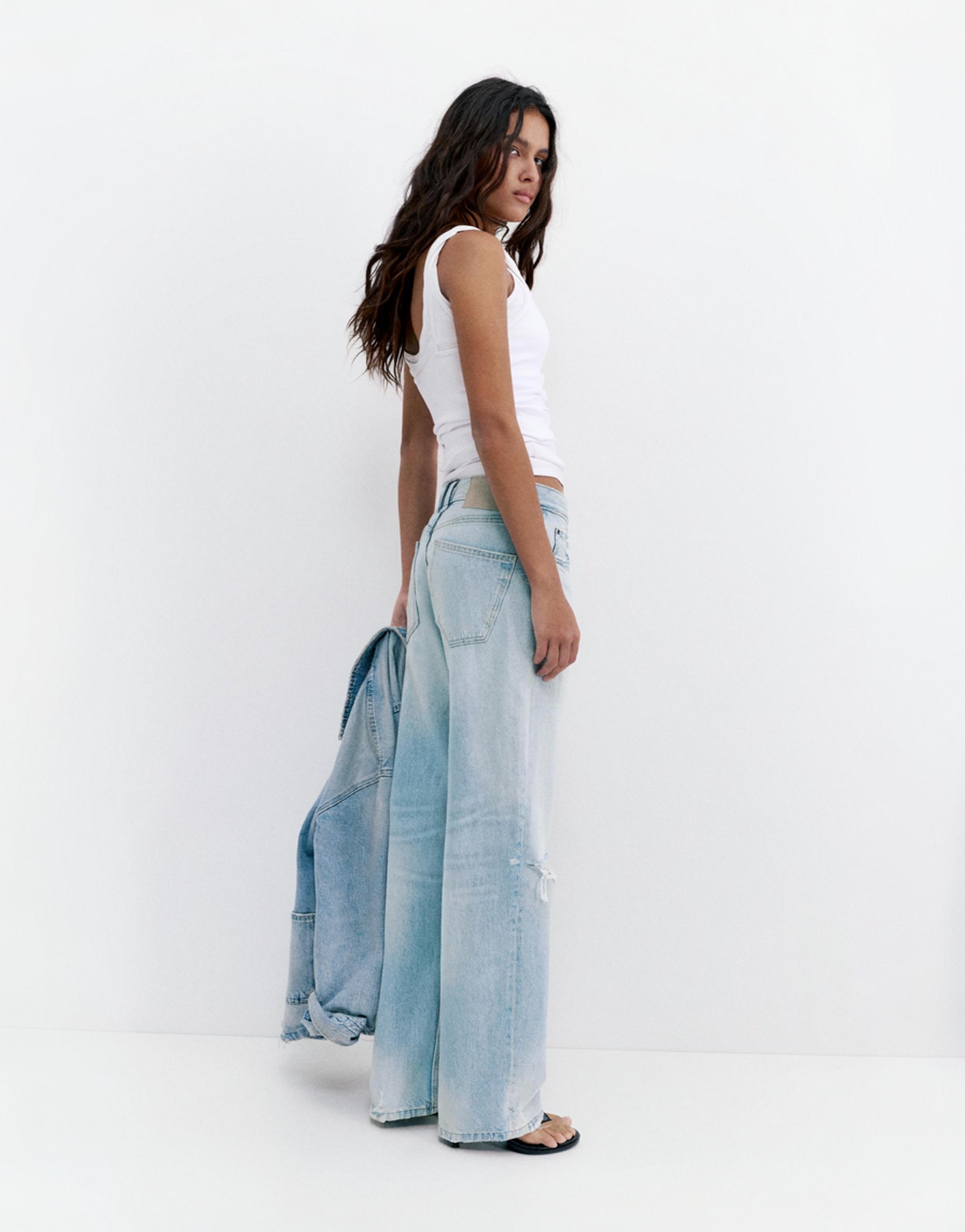 Orta bel straight fit jean - Görsel 170