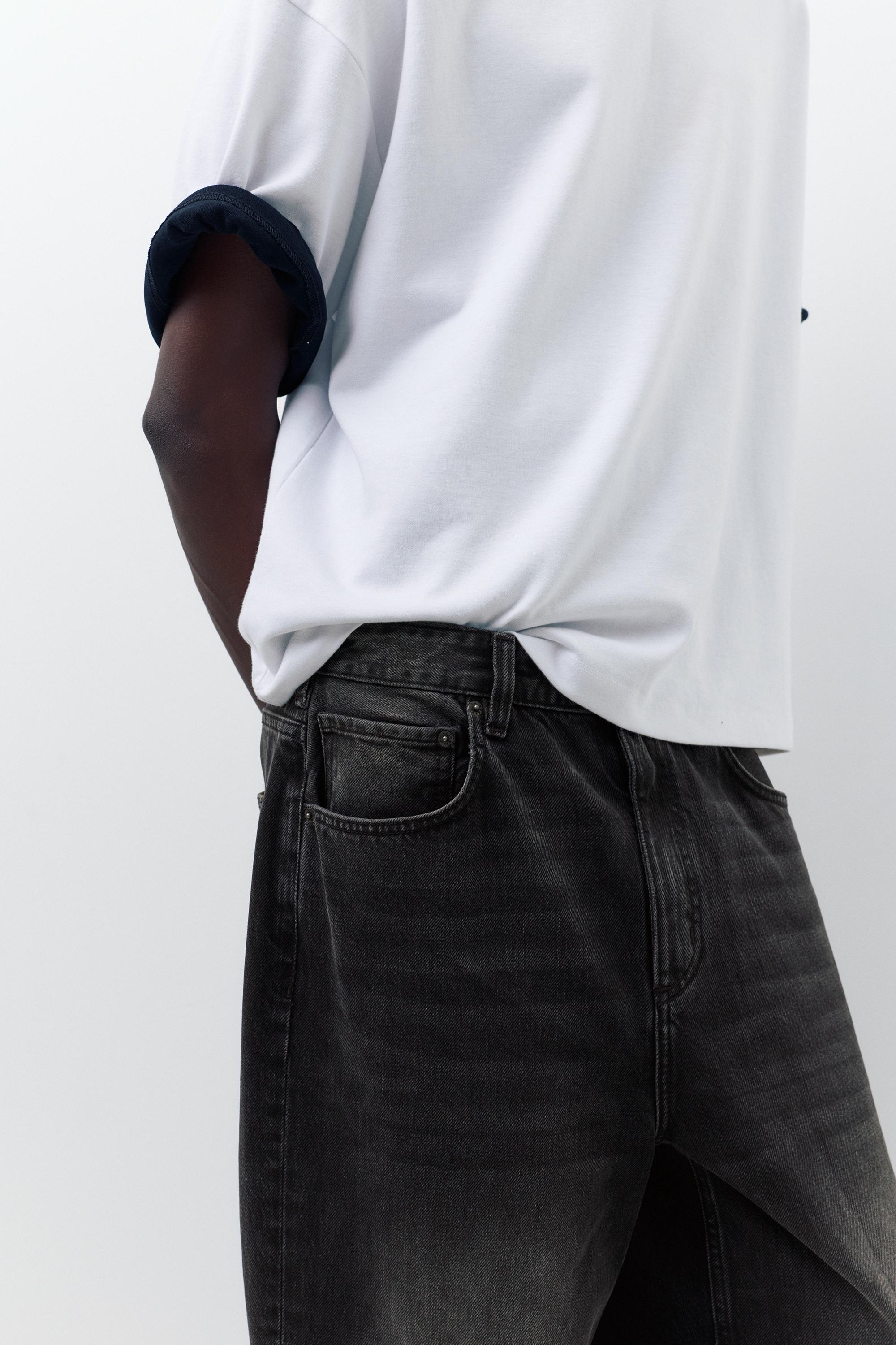 Baggy jeans — Faded black