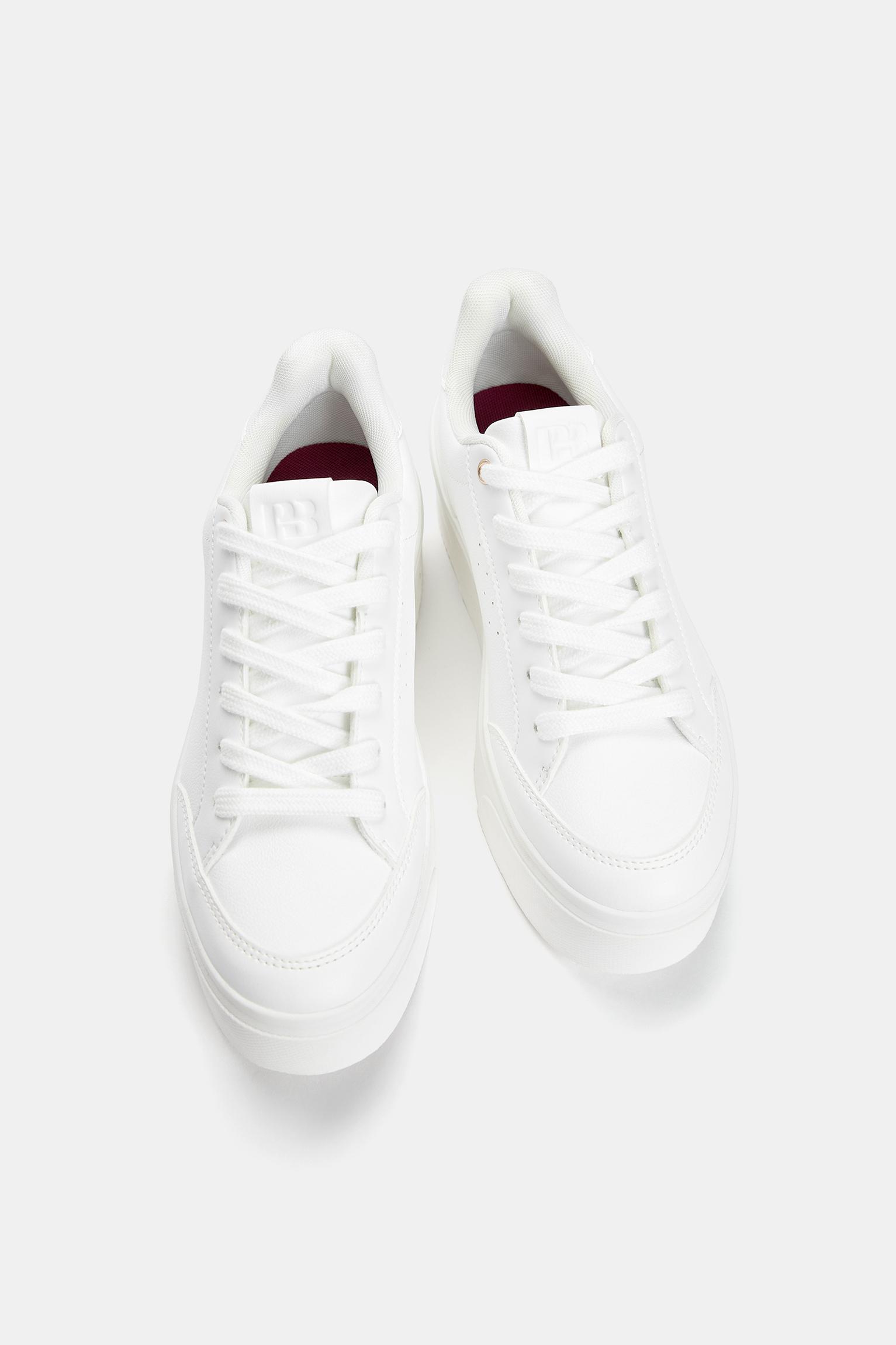 Platform sneakers — White