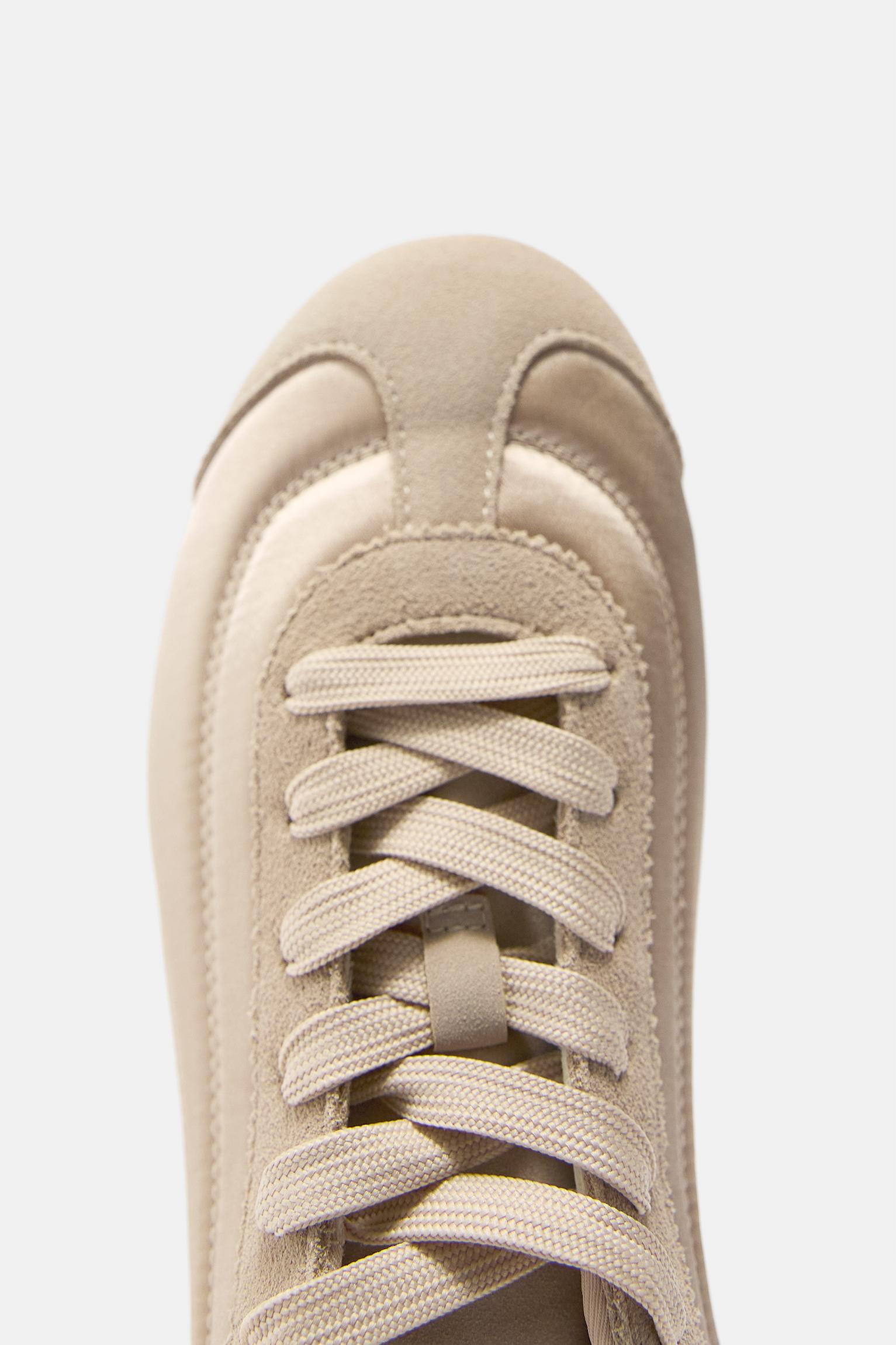 Fabric trainers — Pink