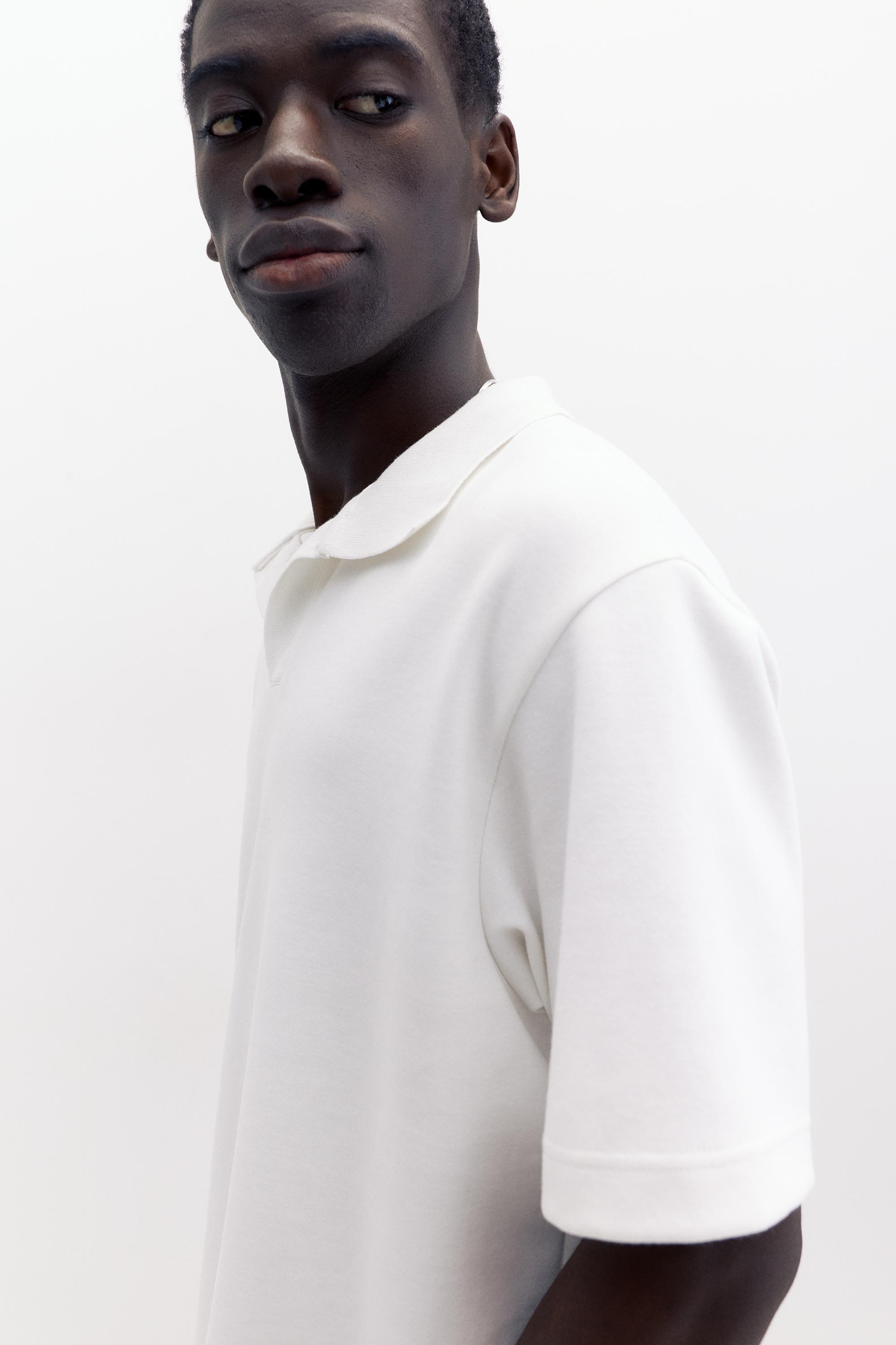 Kısa kollu interlok polo - Görsel 60