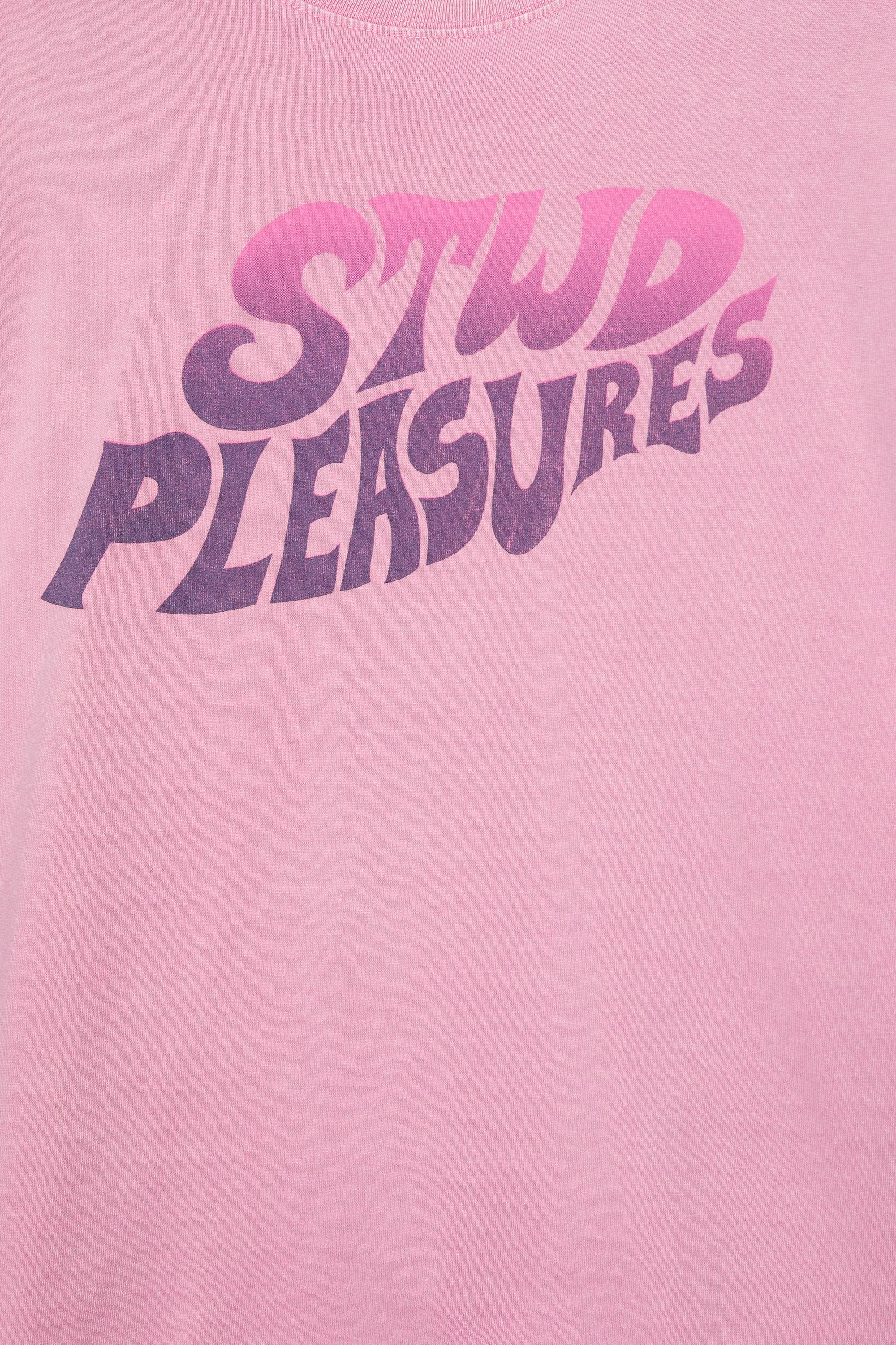 Pleasures x STWD long sleeve T-shirt — Pink