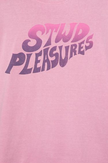 Pleasures x STWD long sleeve T-shirt — Pink 8
