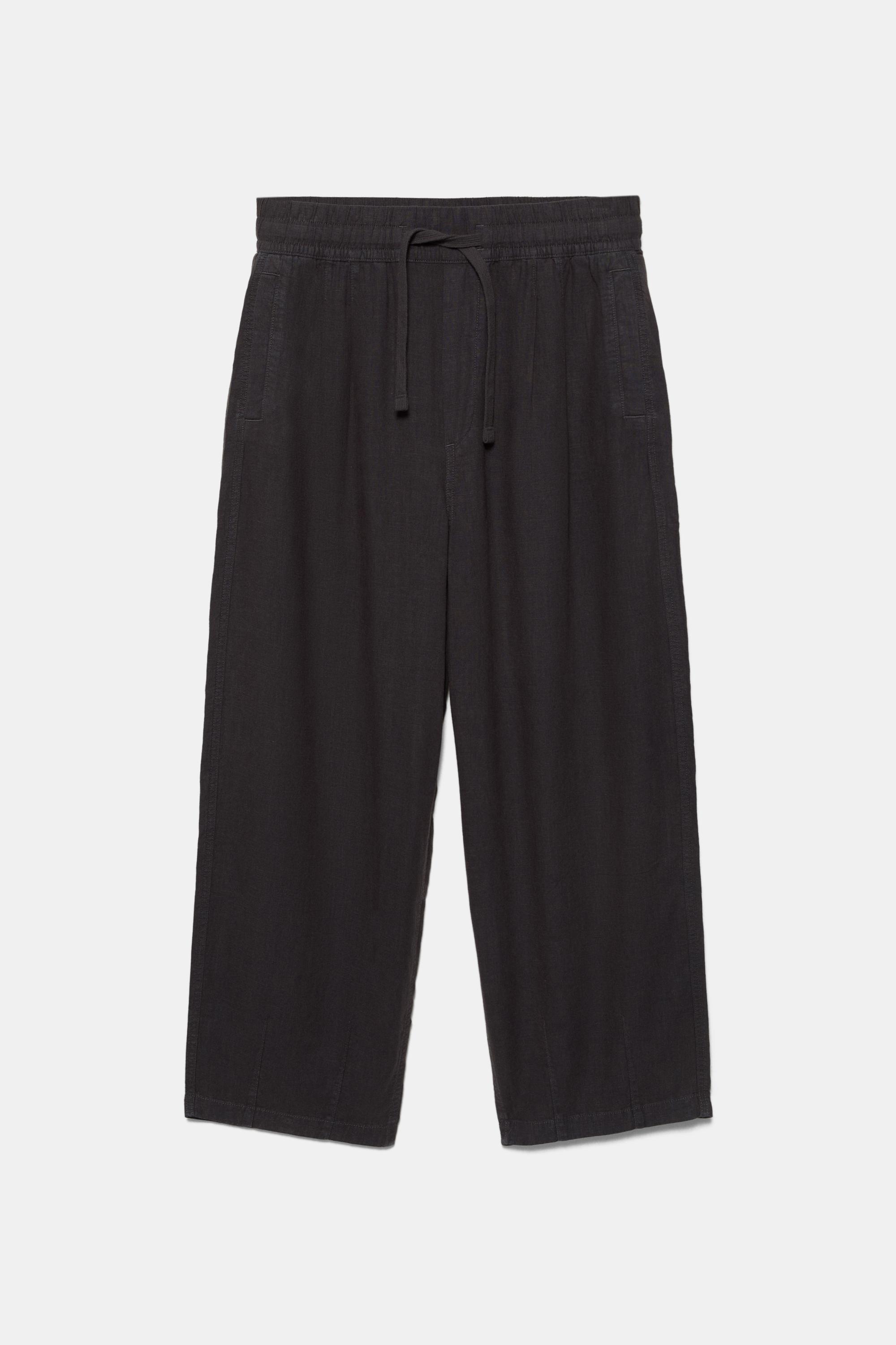 Ketenli jogger pantolon - Görsel 42