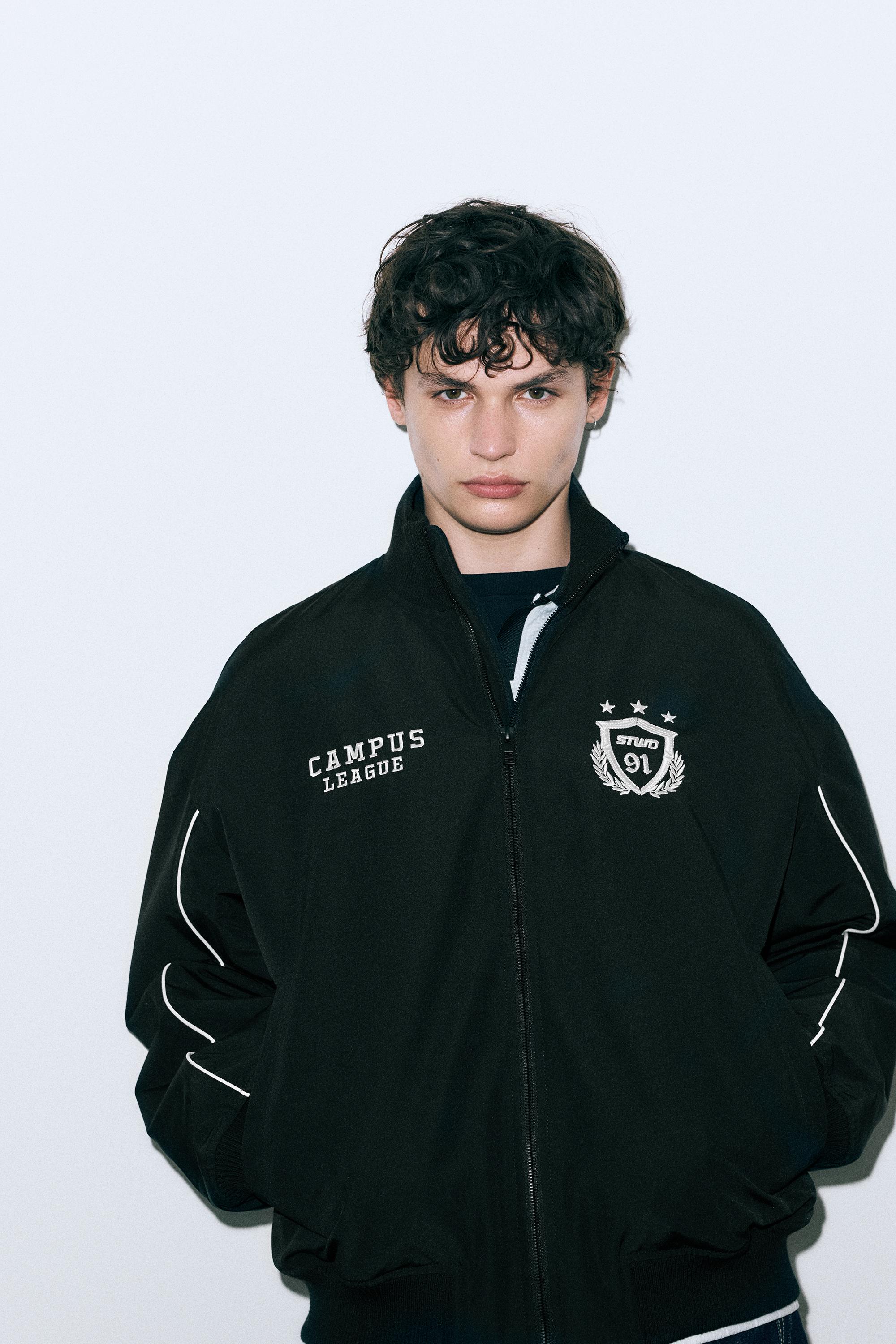 Stwd Pufferjacke Mit Stickerei