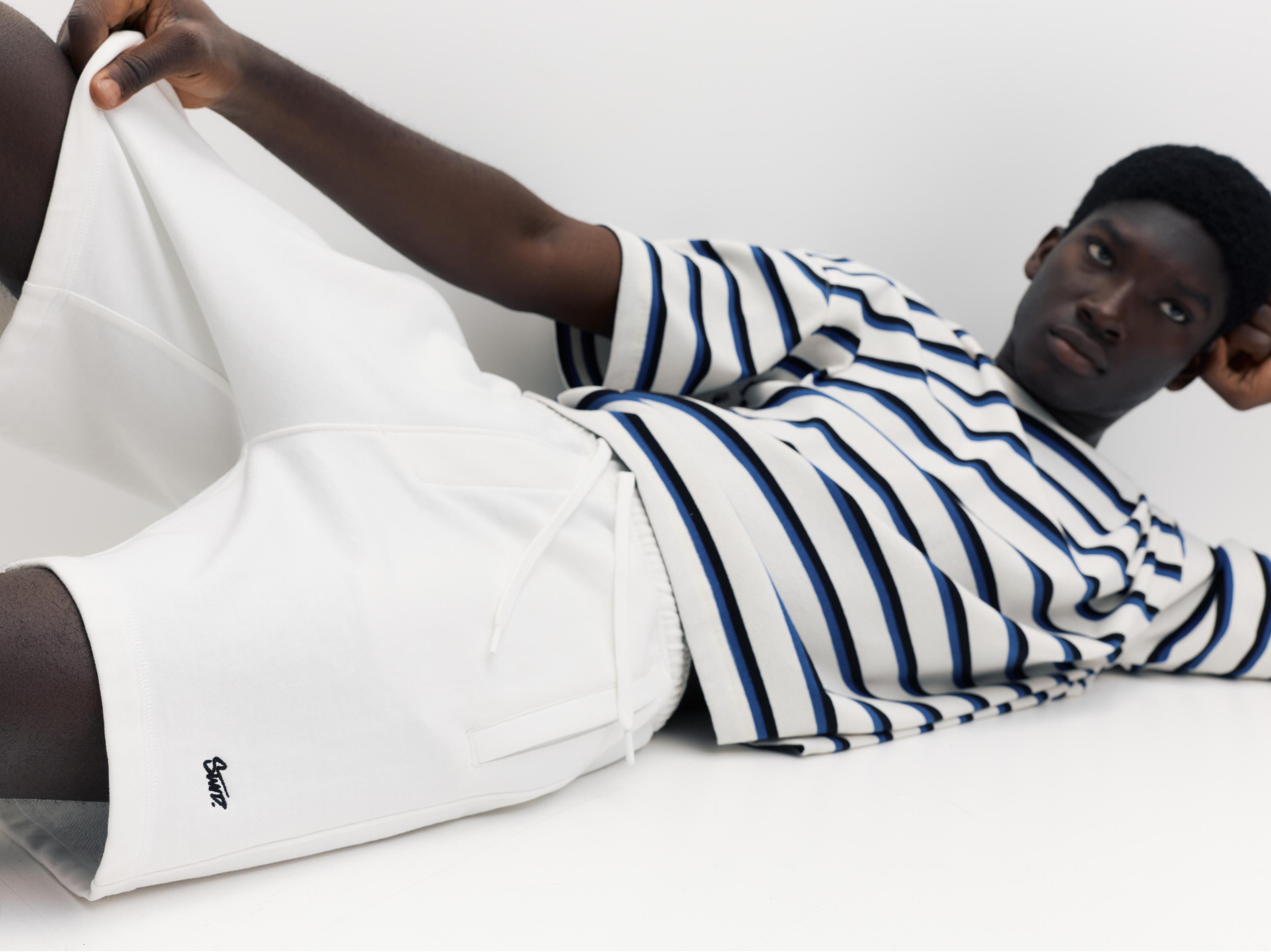 STWD jogger Bermuda shorts — White