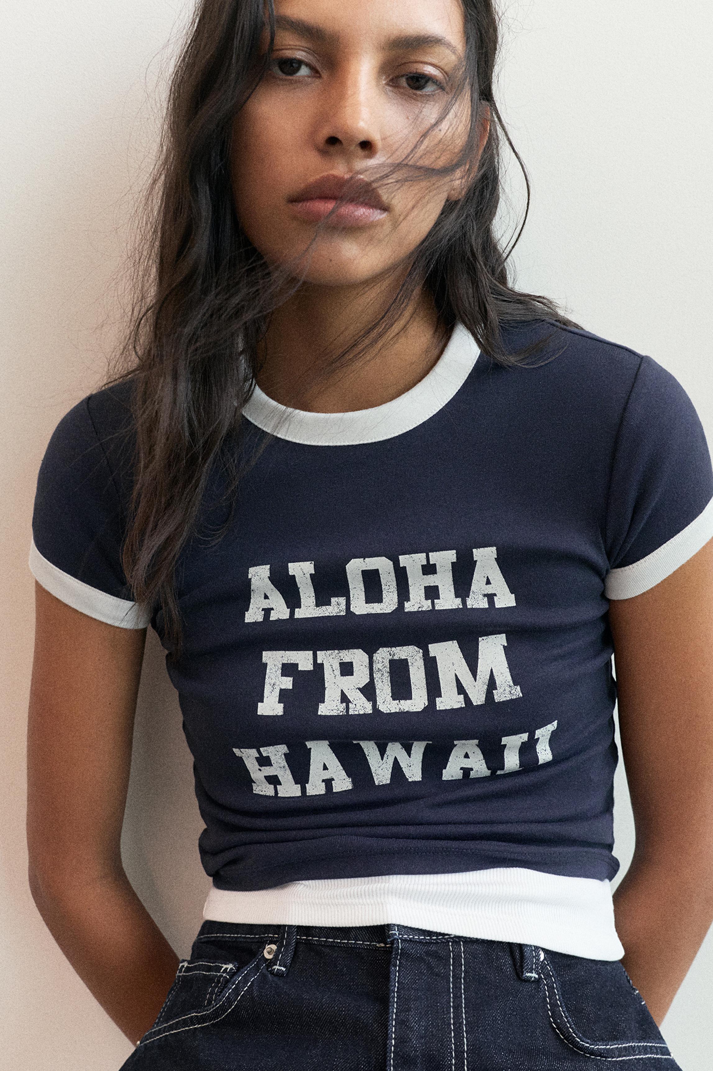 Lilo & Stitch slim fit T-shirt — Navy