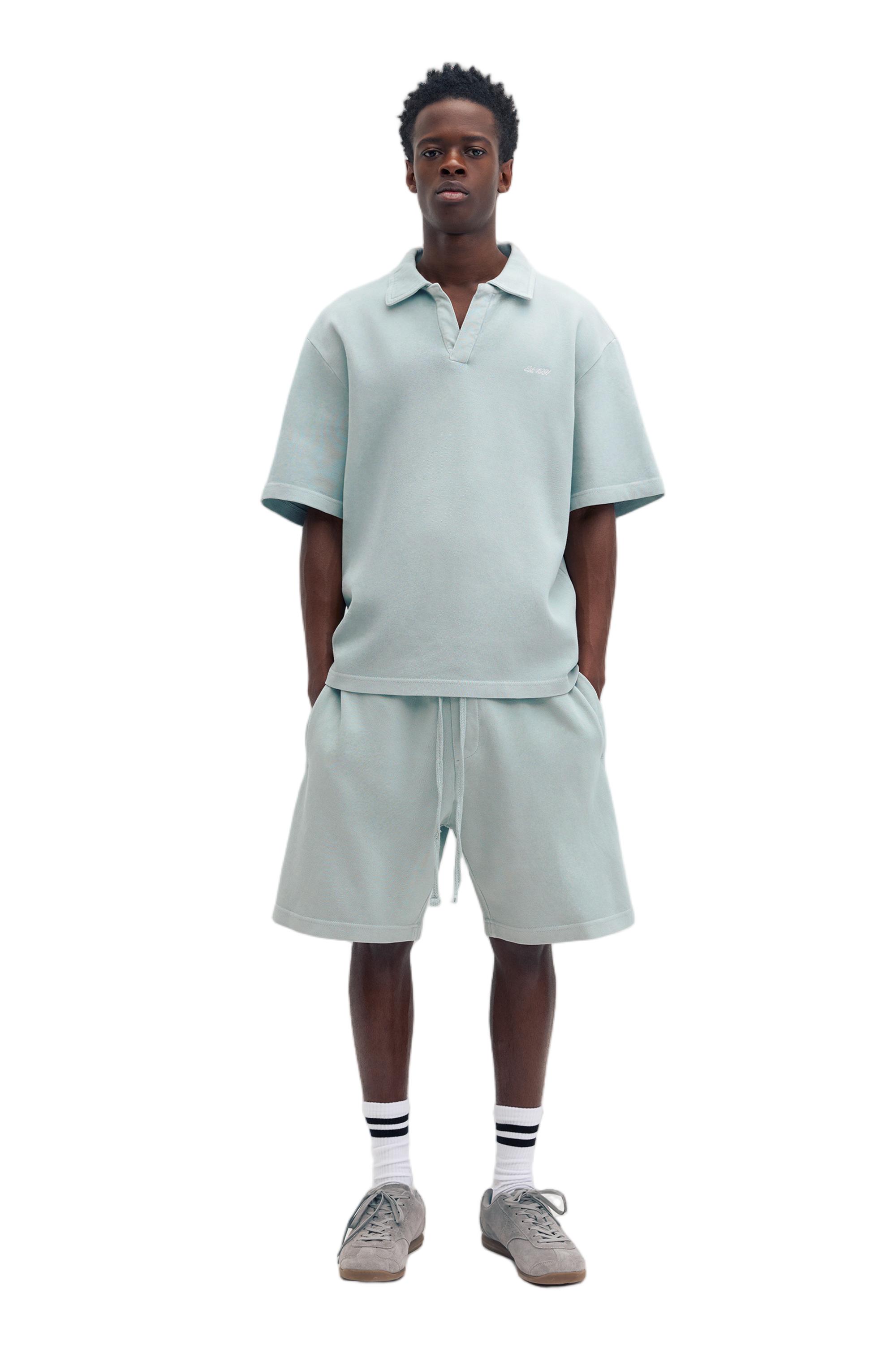 Dokulu jogger bermuda - Görsel 33