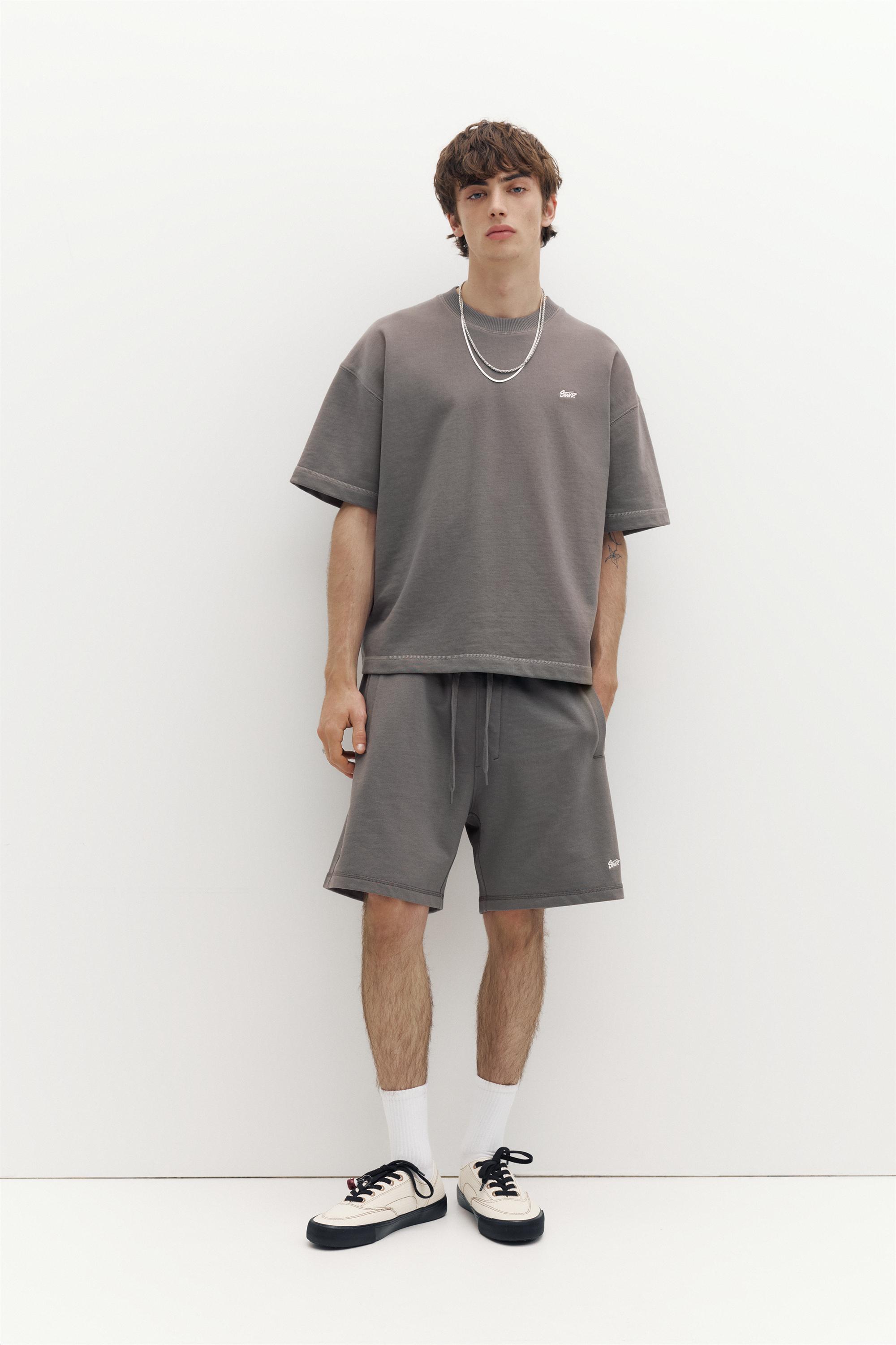 Kısa kollu logolu sweatshirt - Görsel 108