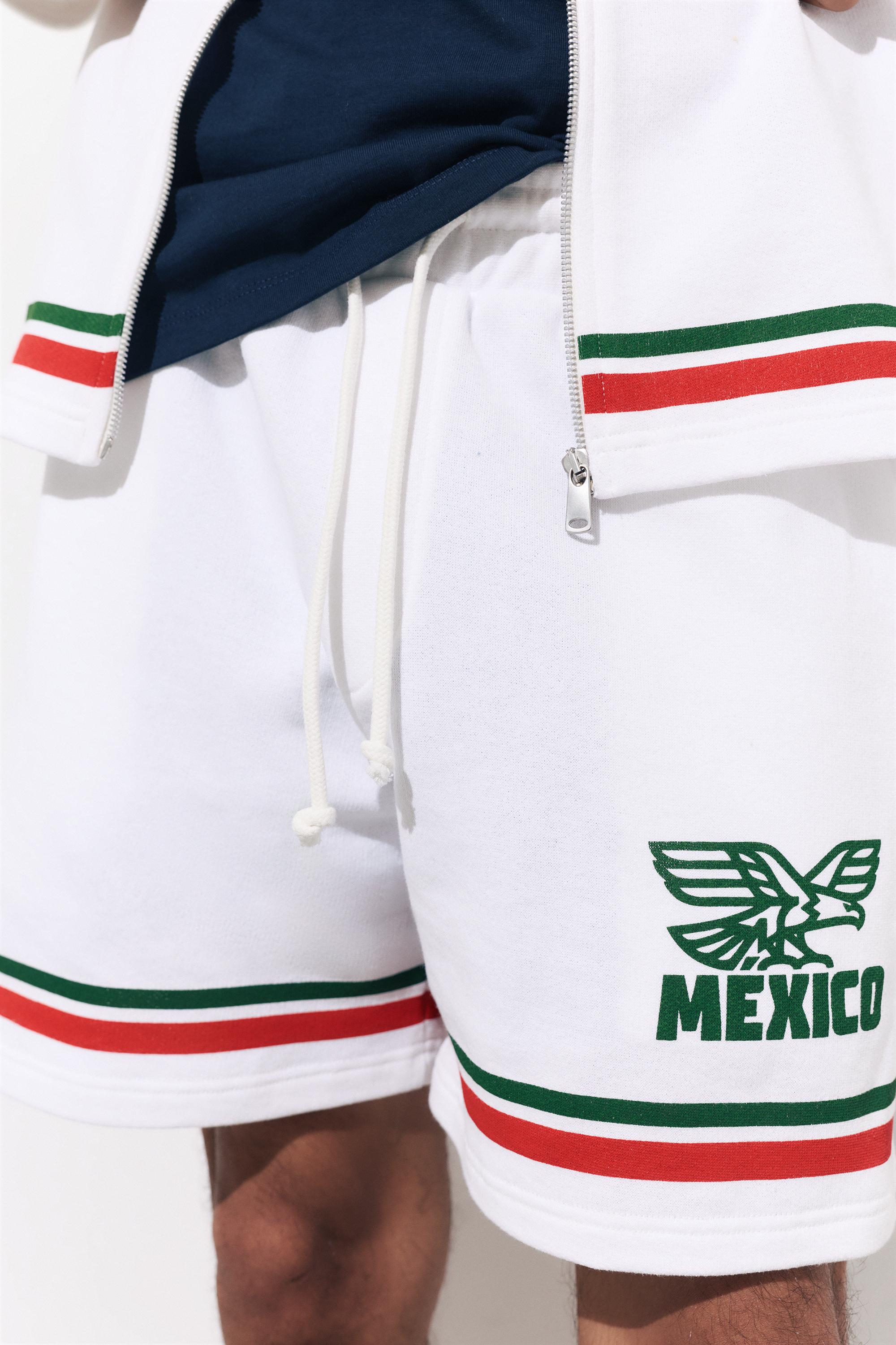 Mexico FIFA World Cup Bermuda shorts — Off white