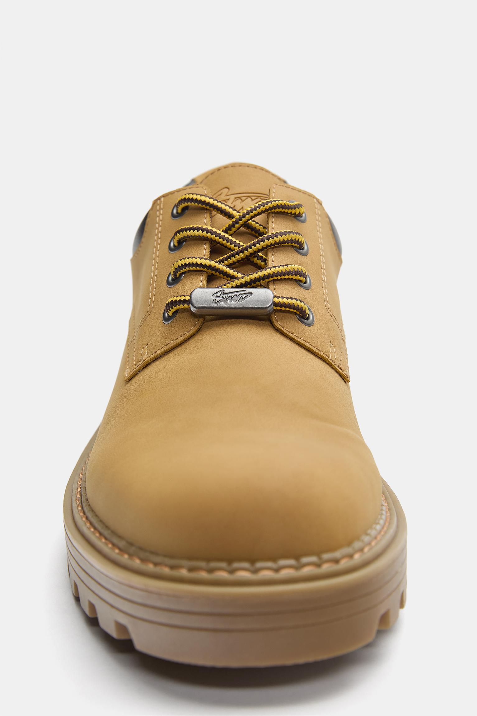 STWD lace-up shoes — Mustard