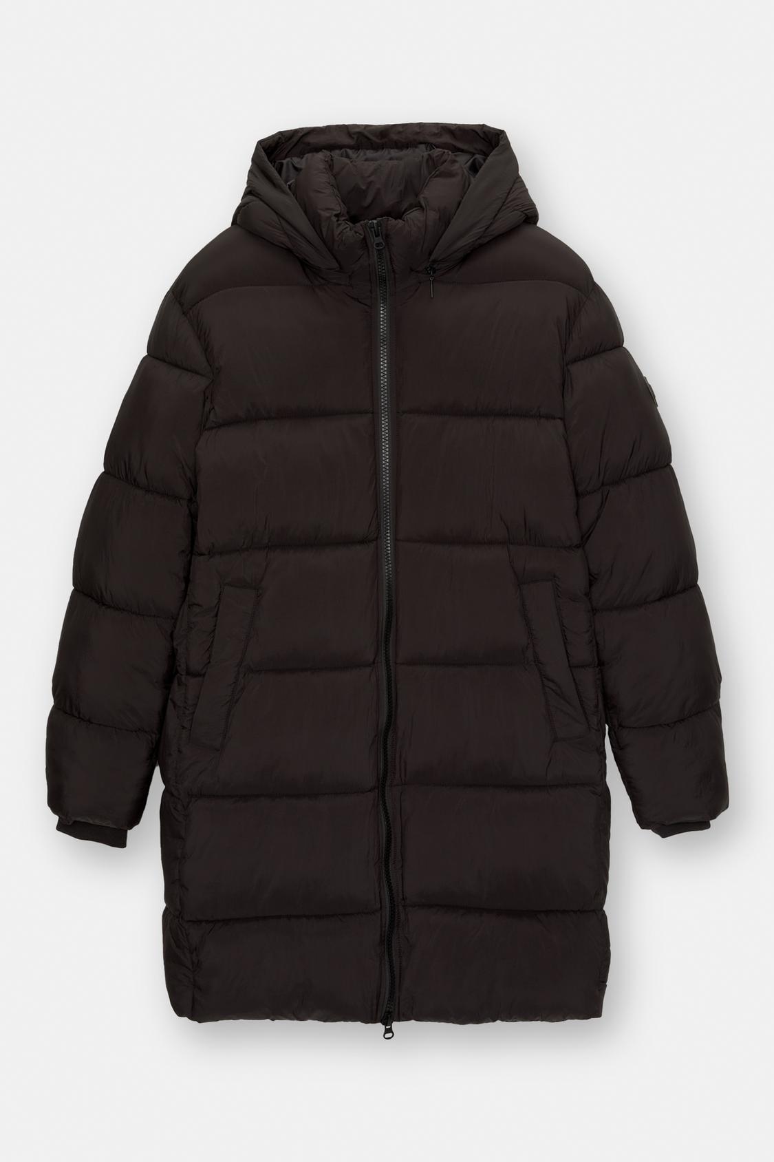 Hooded Coat Pull And Bear Padded Jacket Pull&Bear Padded Longline