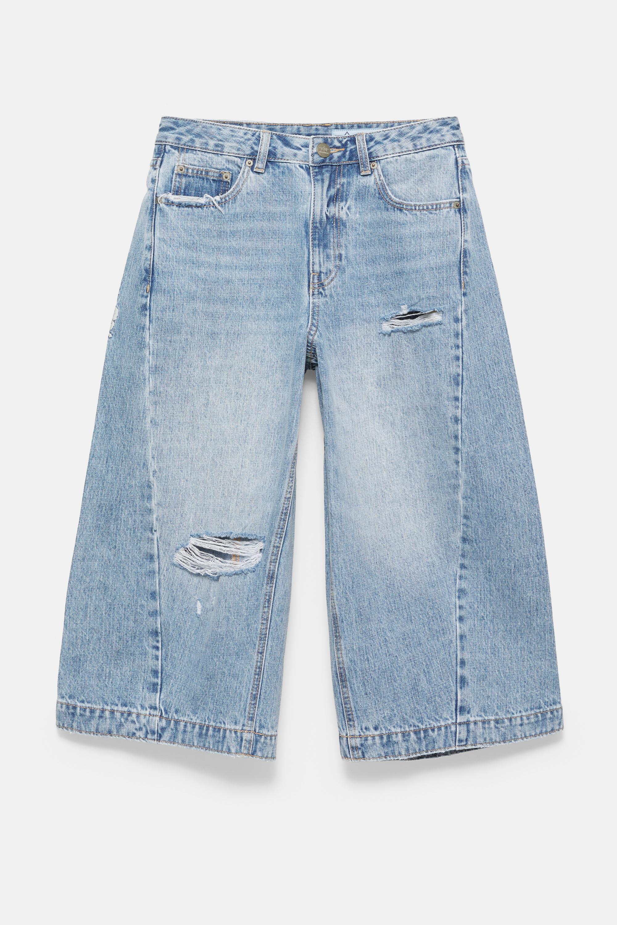 Pleasures x STWD jorts — Medium blue