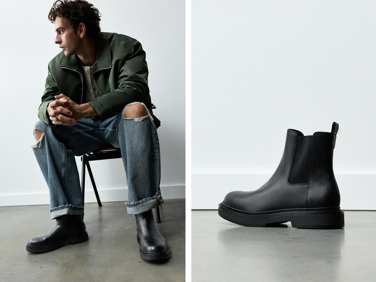 Chelsea ankle boots — Black