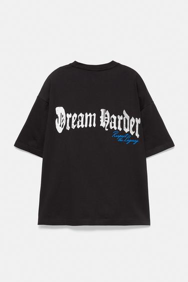 STWD boxy-fit lion graphic T-shirt — Black 8