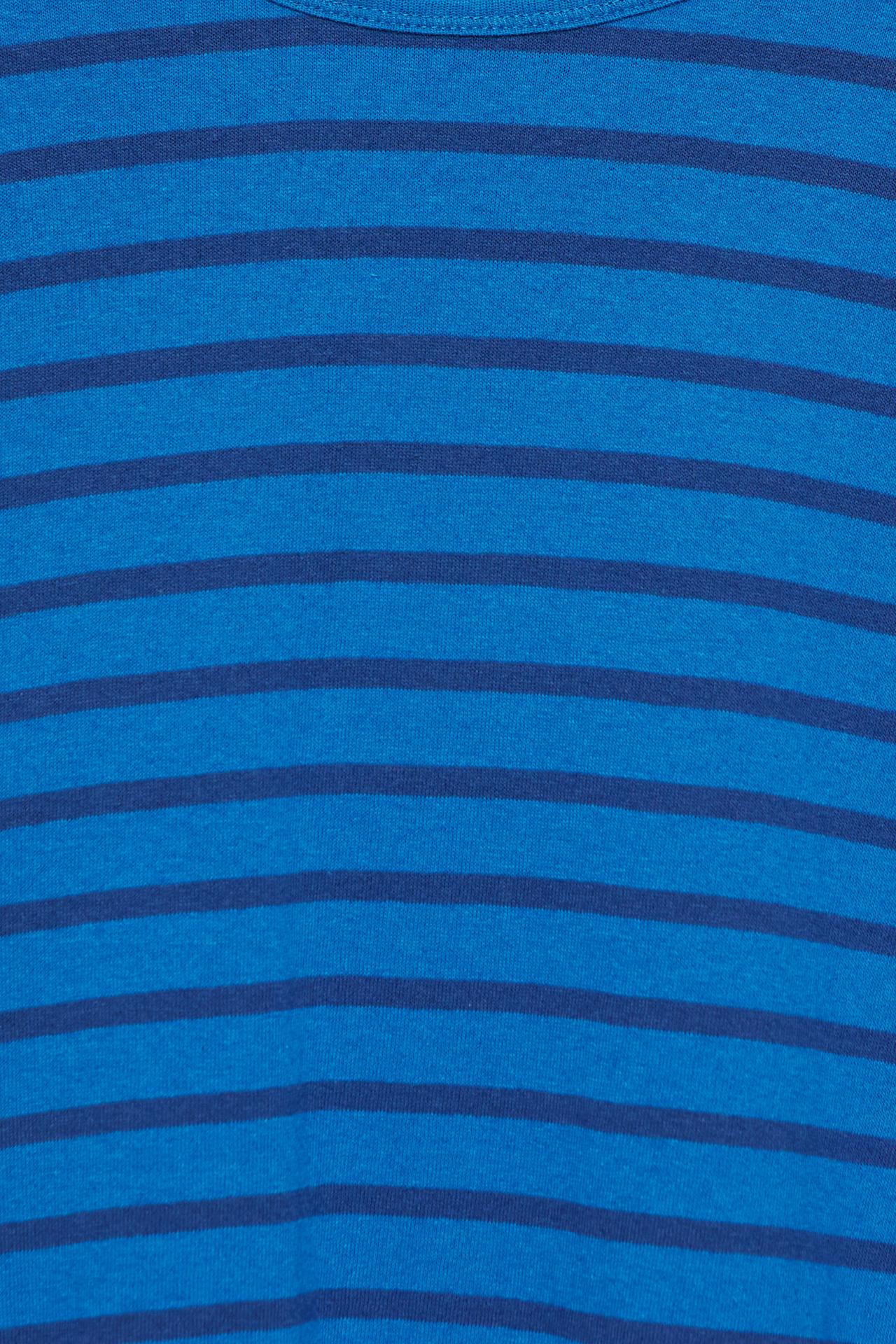 Oversize long sleeve striped T-shirt — Striped
