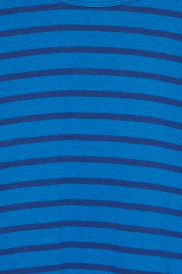 Oversize long sleeve striped T-shirt — Striped 8