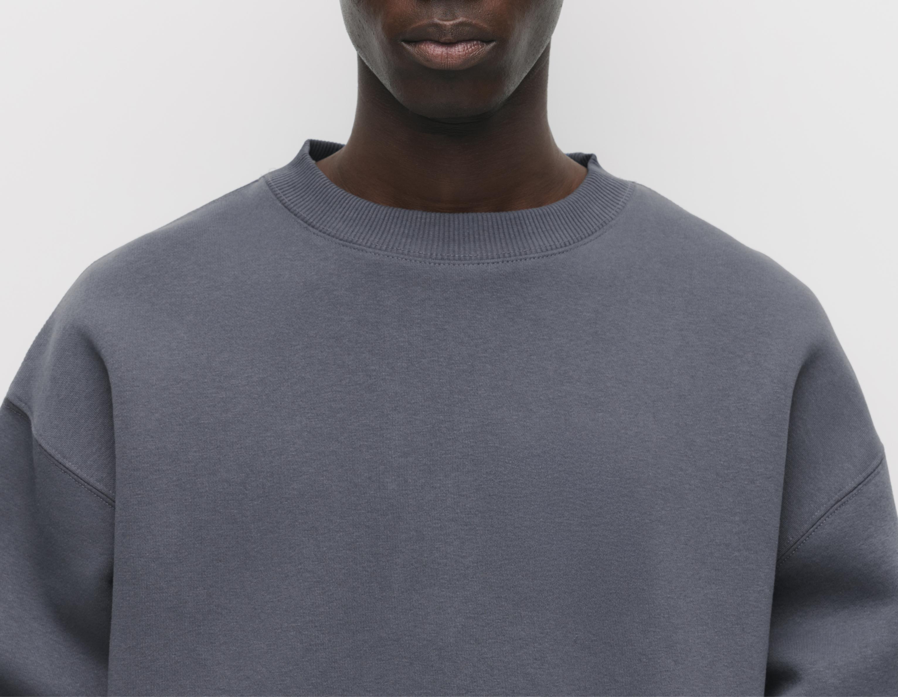 Basic bisiklet yaka sweatshirt - Görsel 20