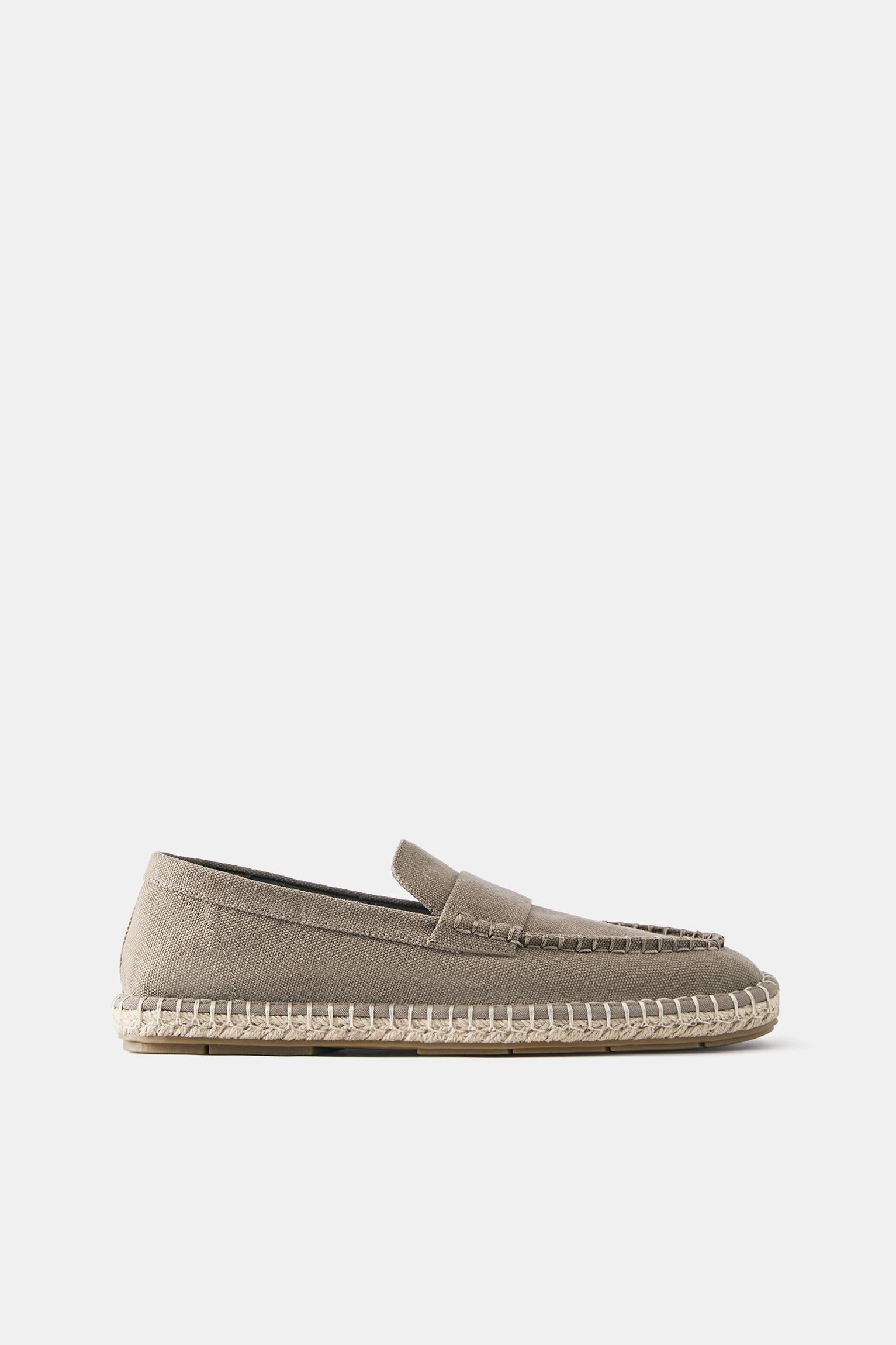 Jute espadrilles — Brown