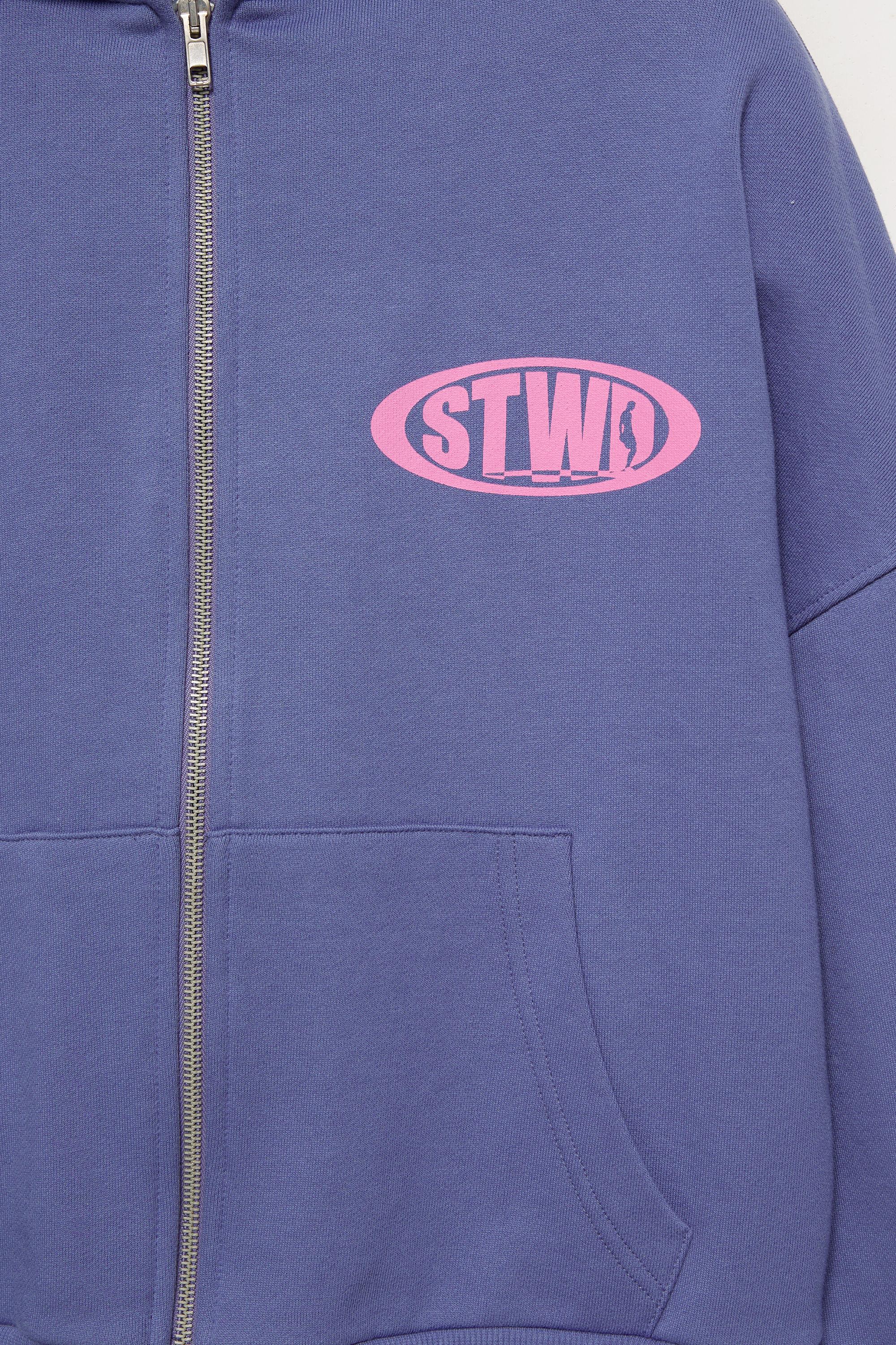 Pleasures x STWD hoodie — Bluish