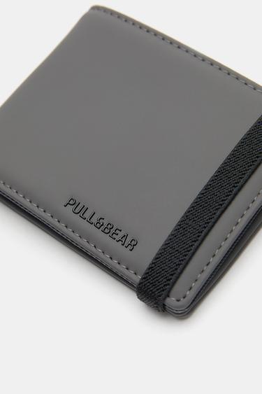 Rubberised wallet — Grey 4