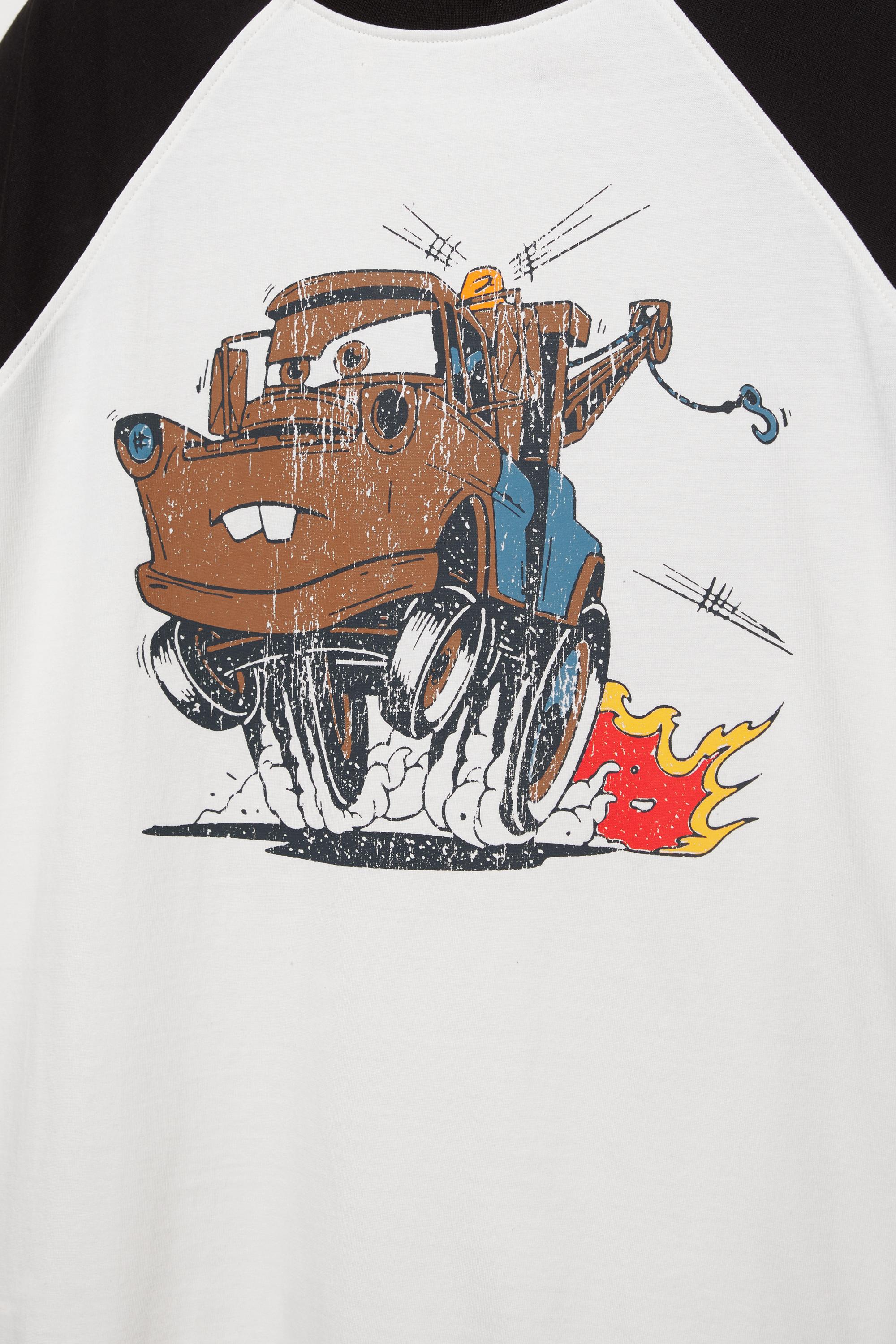 Cars reglan kol uzun kollu t-shirt - Görsel 4