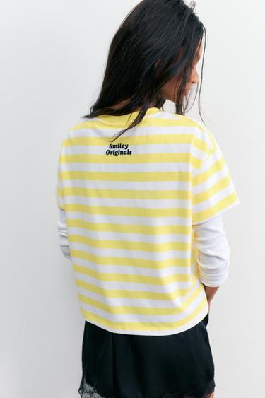 Smiley striped T-shirt — Striped 3