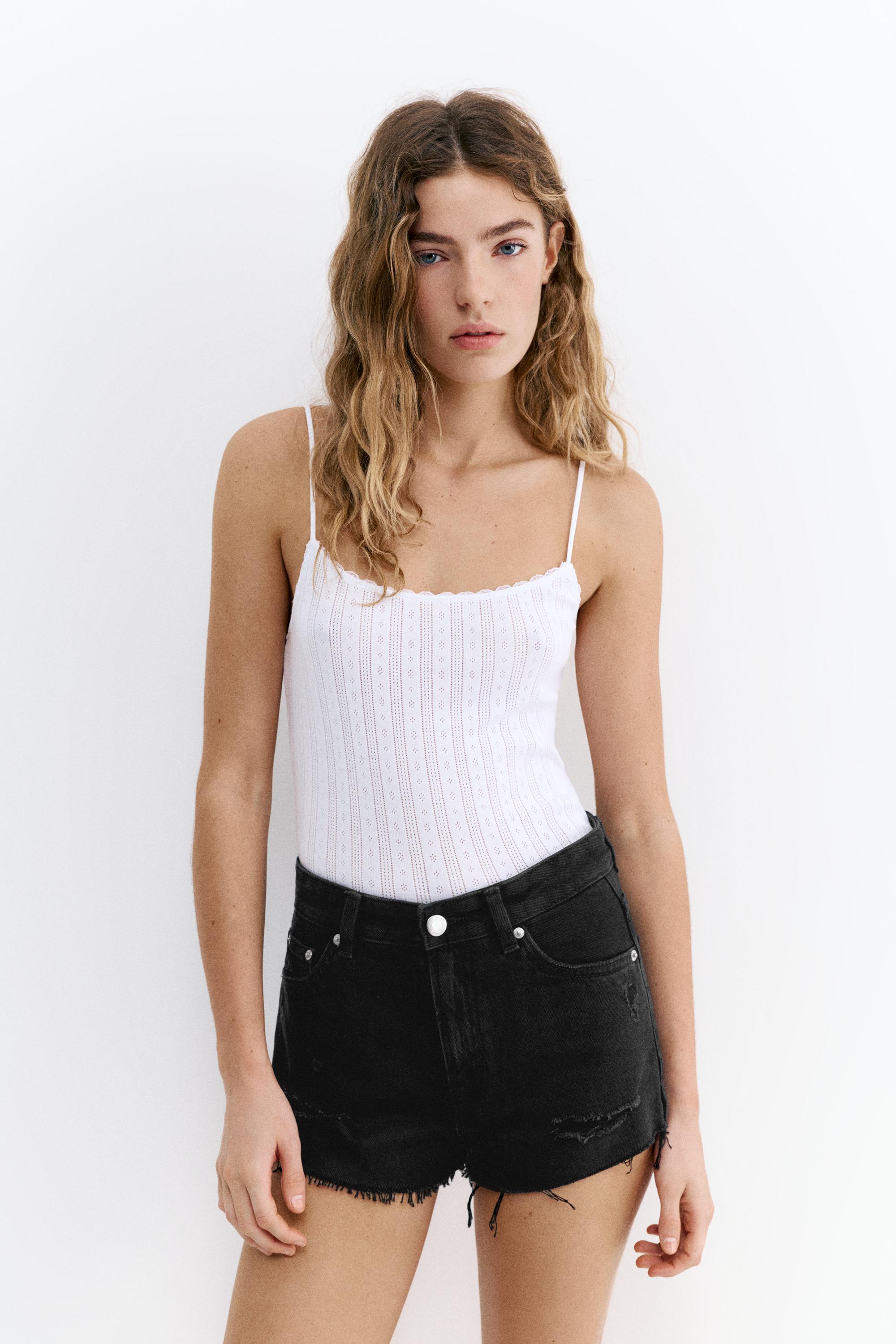Short Di Jeans Mom Fit Strappati