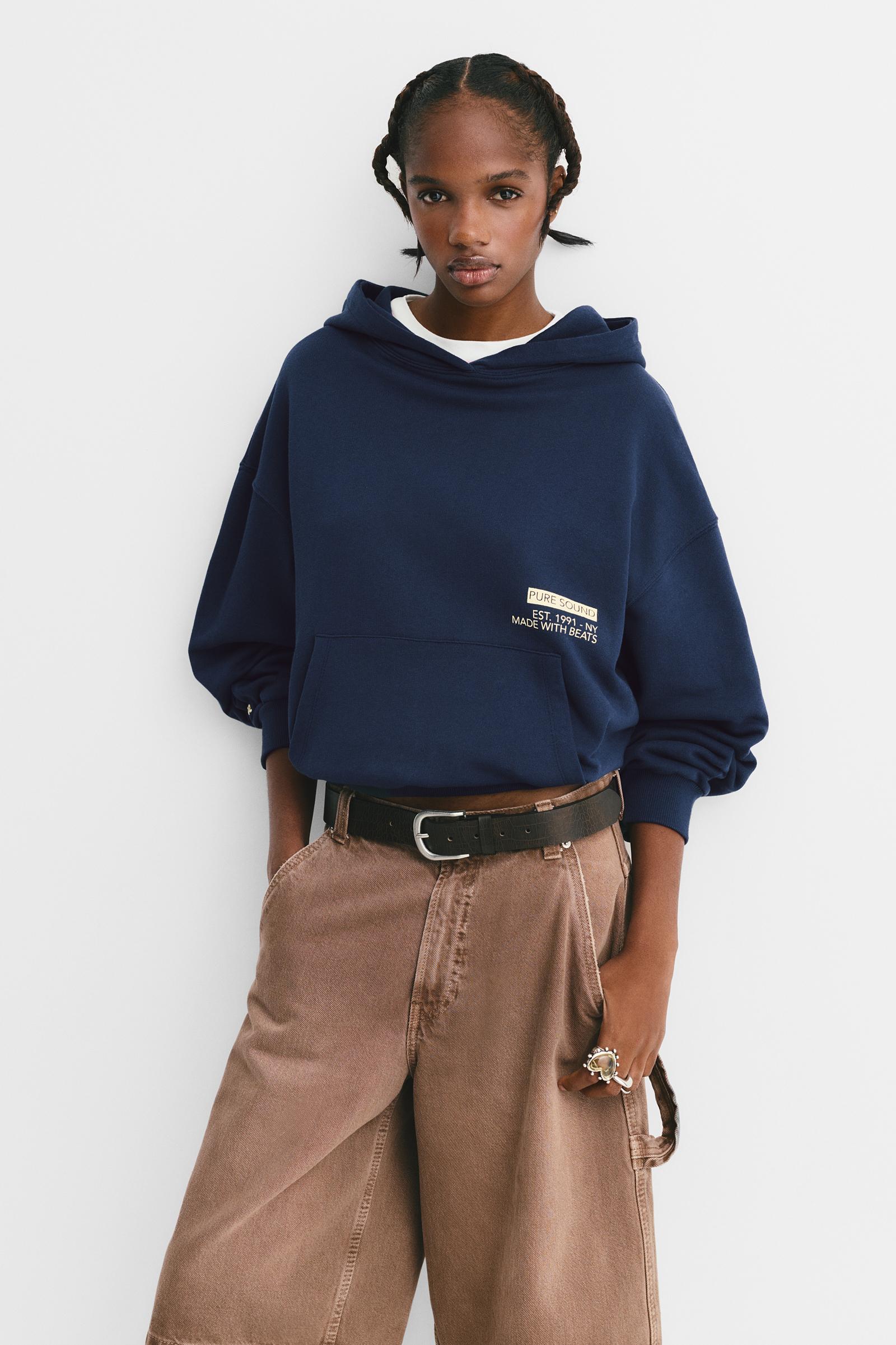 ダークブルーフーディ グラフィックプリント 5178-2405-1.jpg