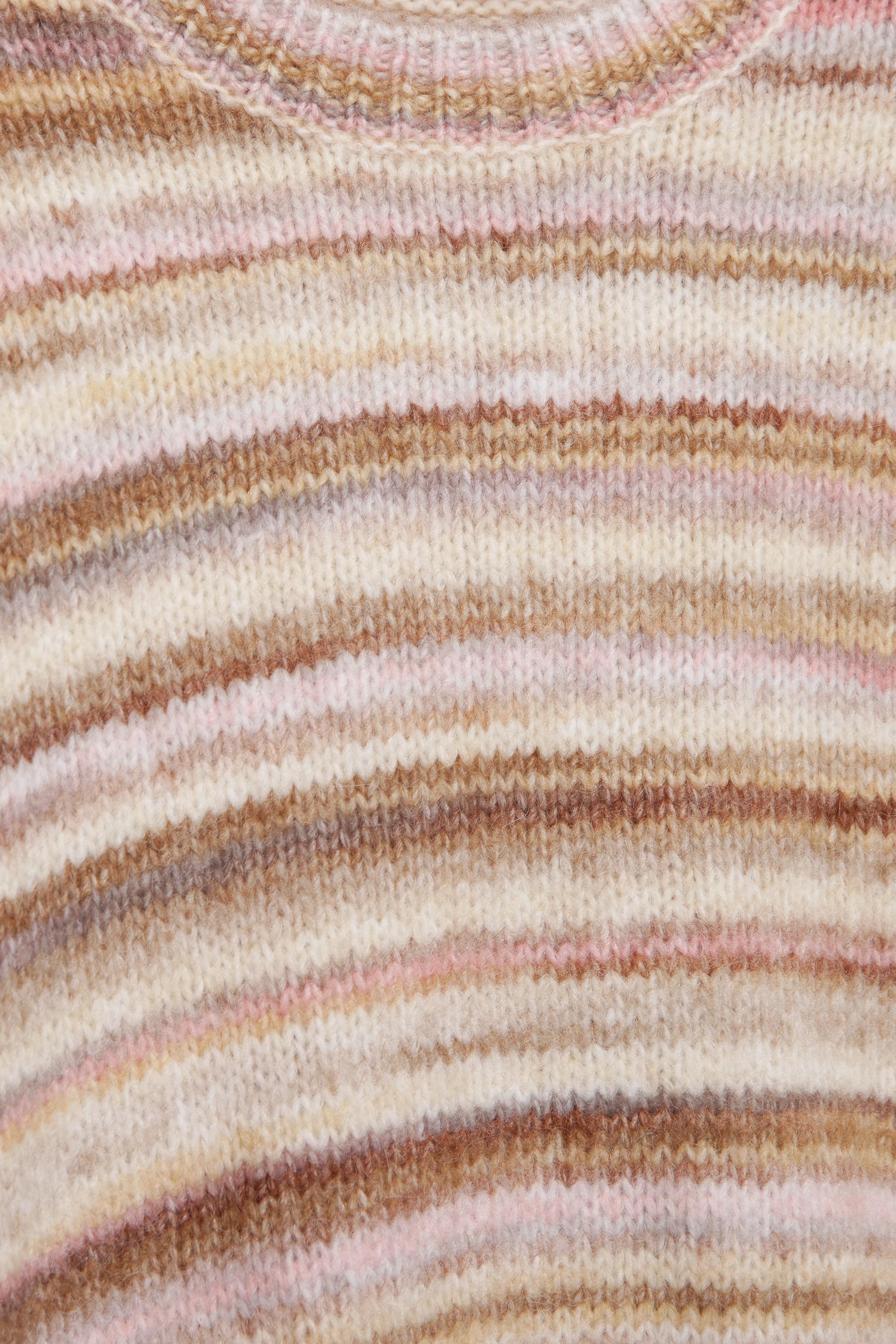 Striped sweater — Sand