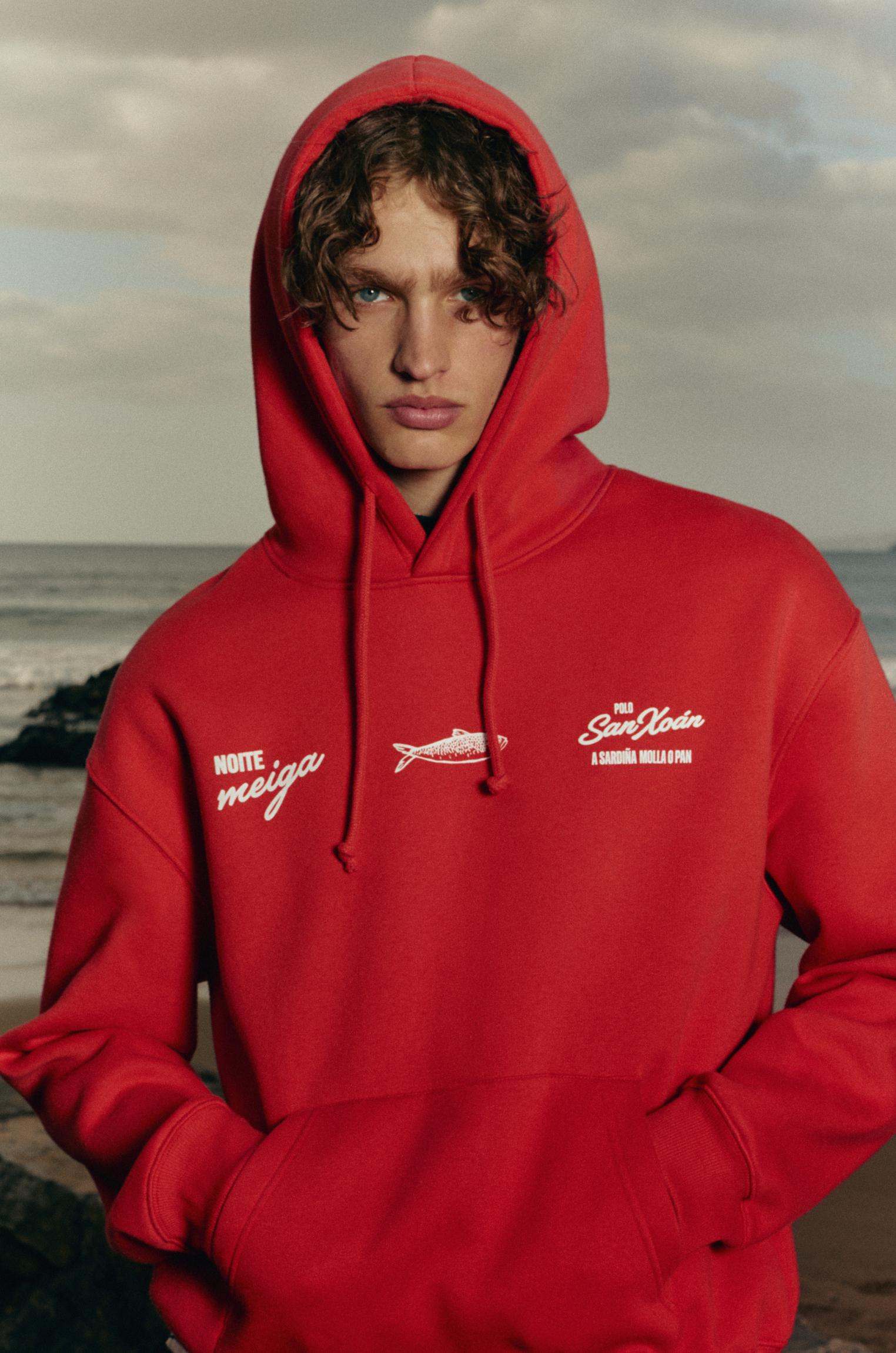San Xoán hoodie — Red