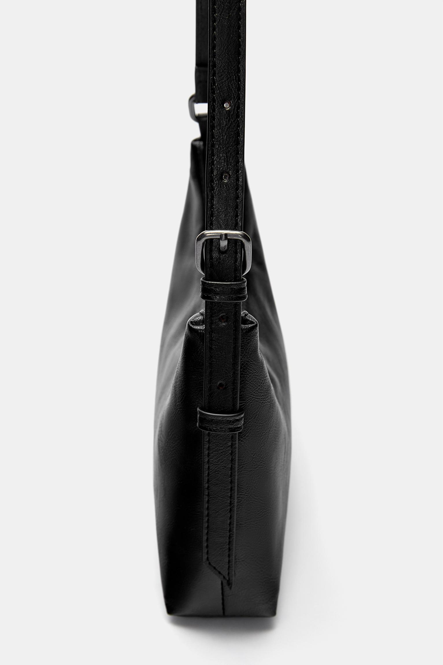 Casual shoulder bag — Black