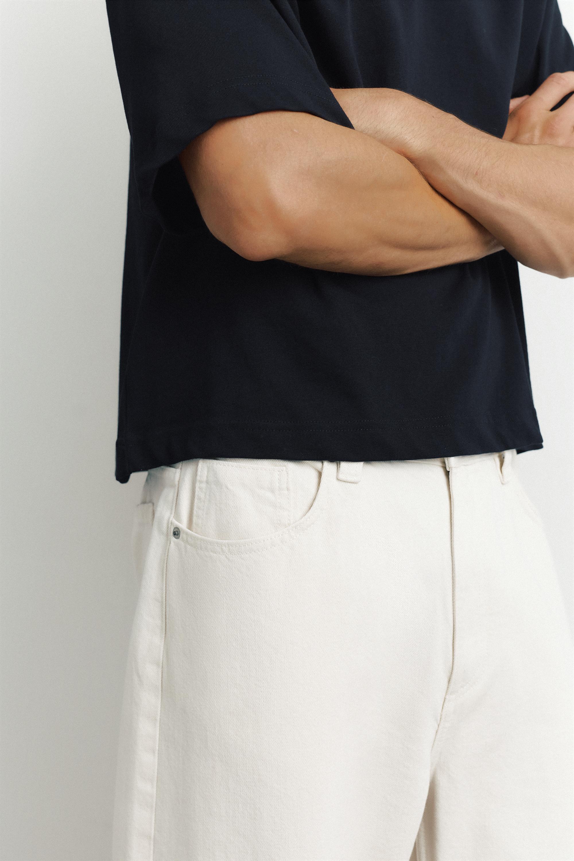 Baggy balloon jeans — White
