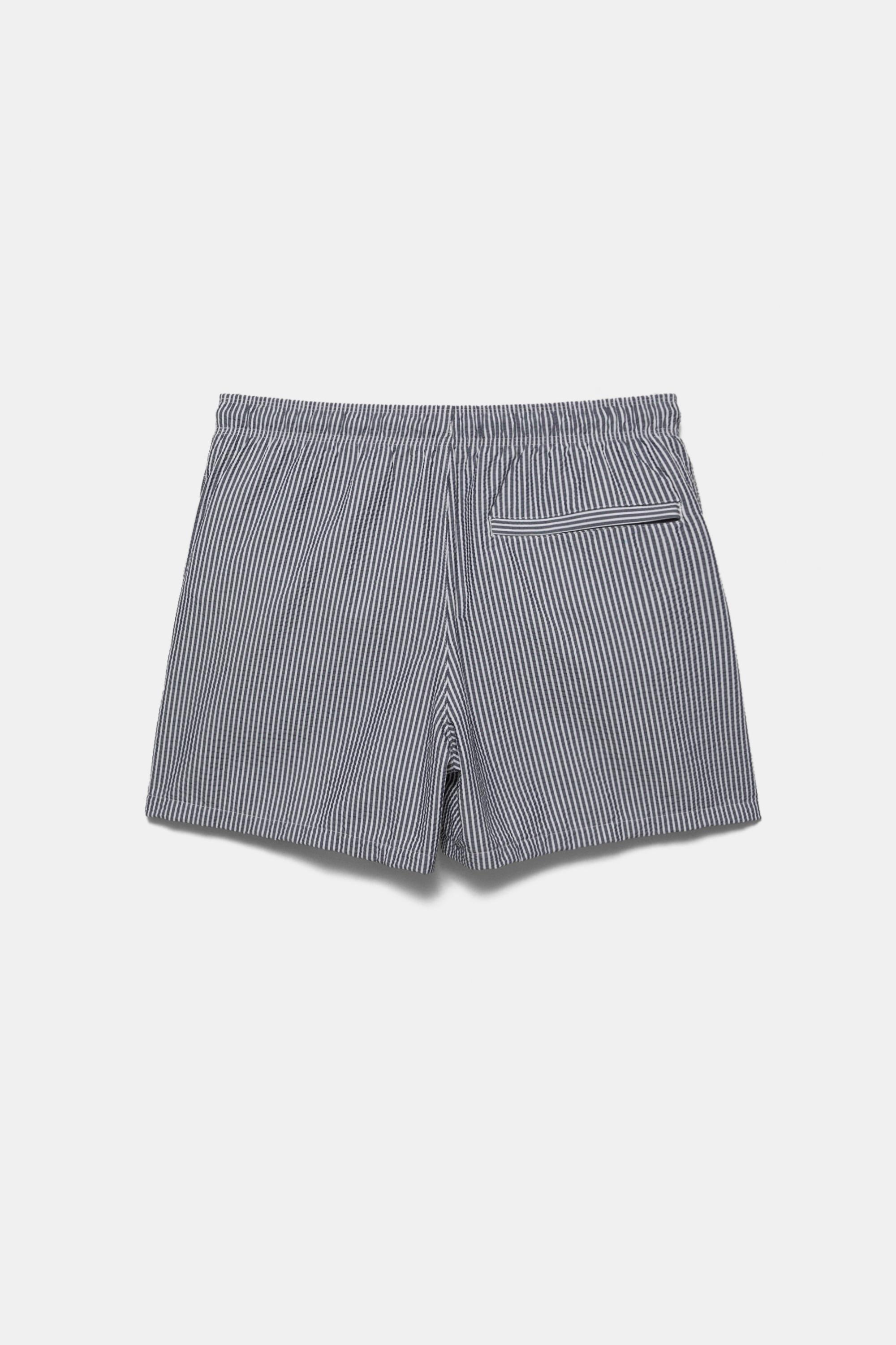 Gofre kumaş çizgili mayo - Görsel 36