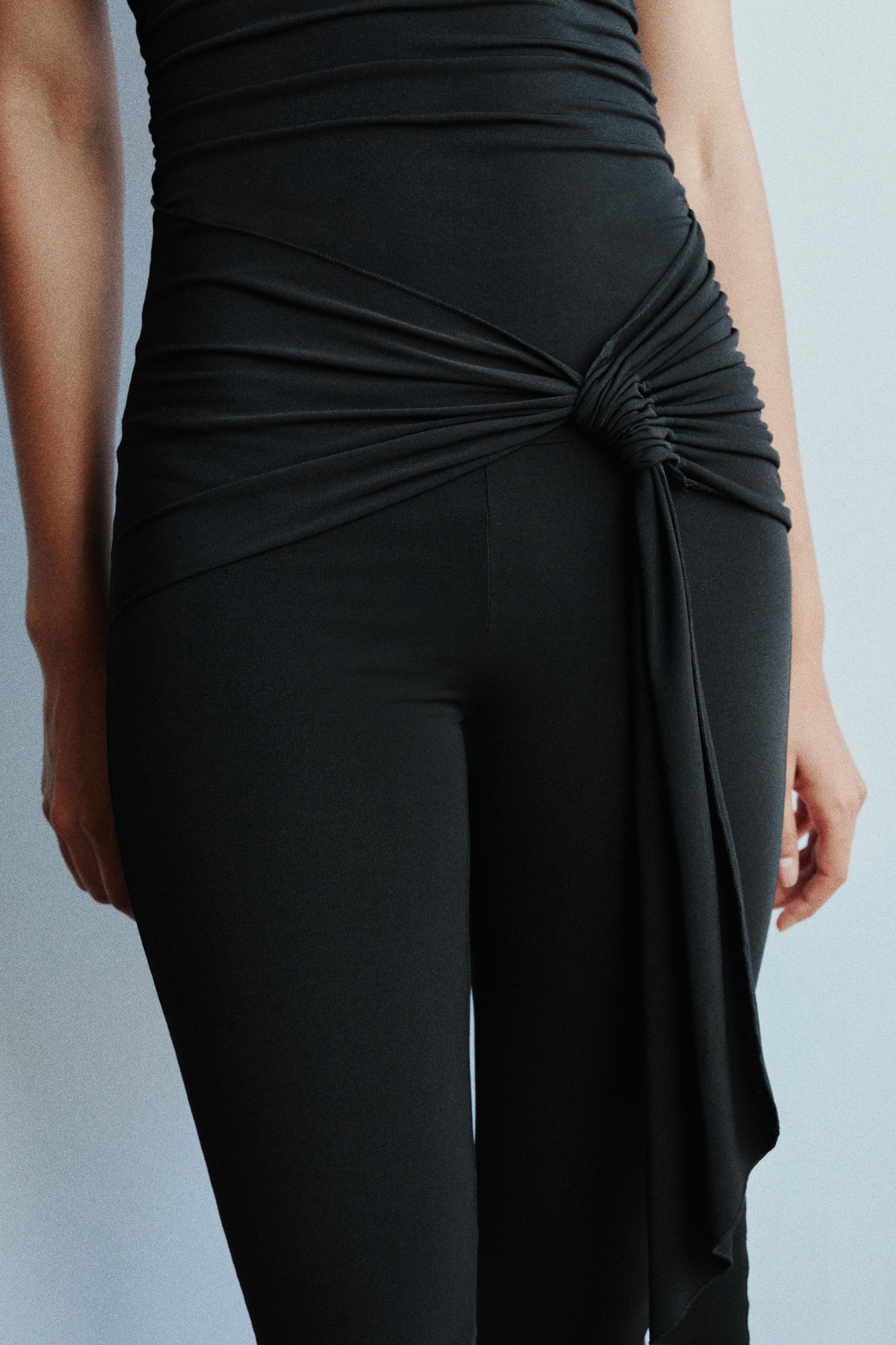 Strapless jumpsuit — Black