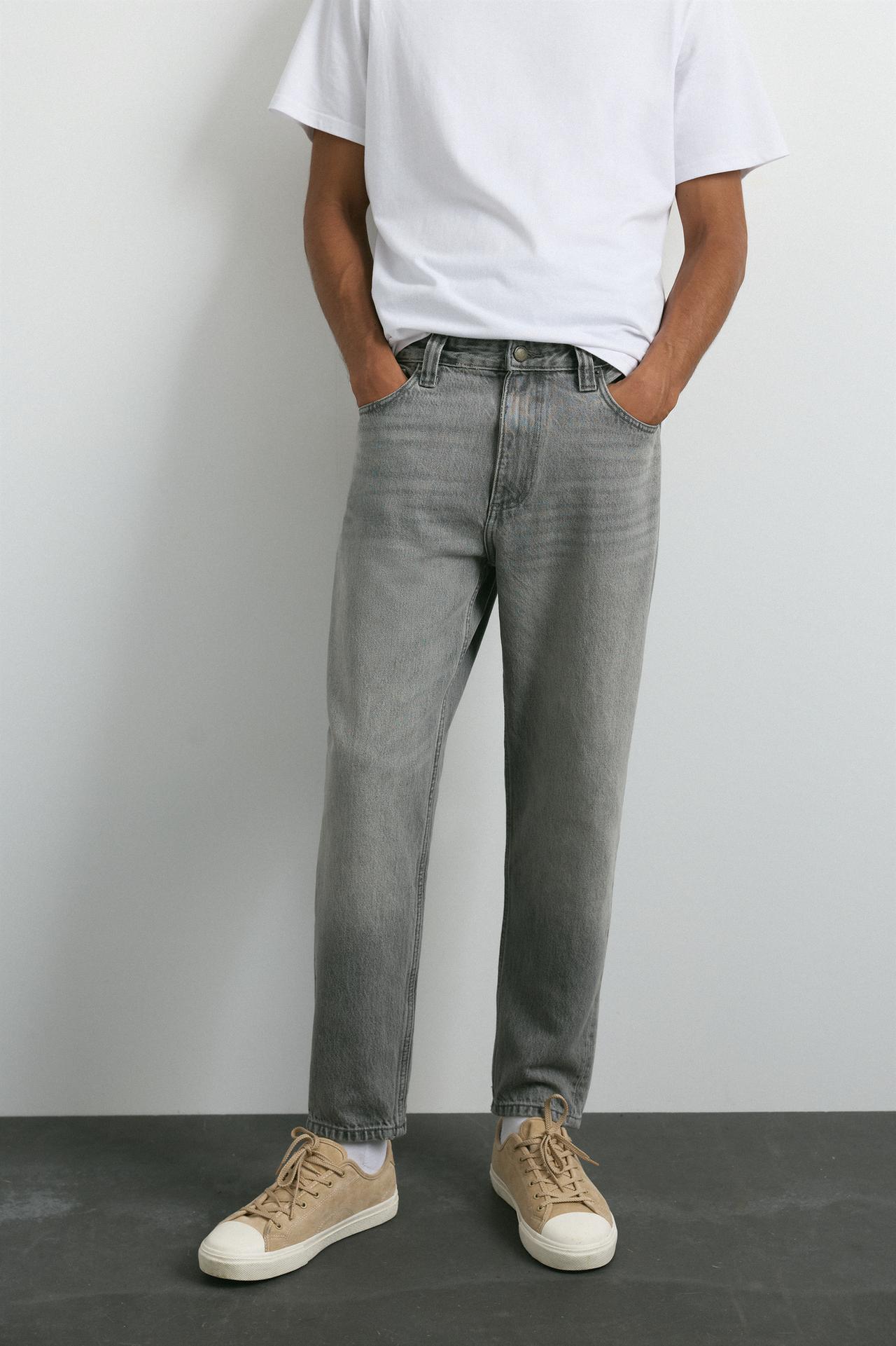 Standard jeans — Pale grey
