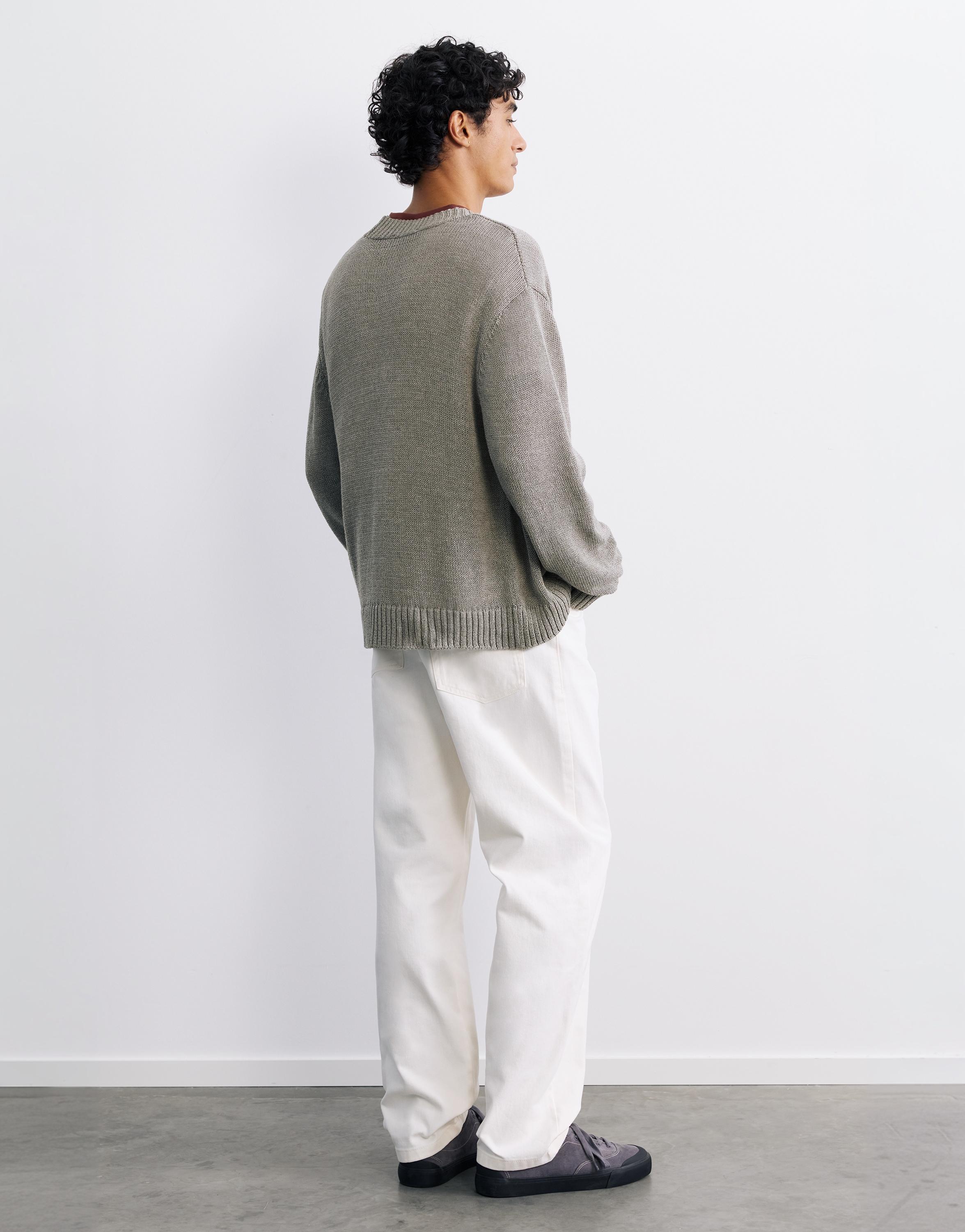 Straight-leg trousers — Tan