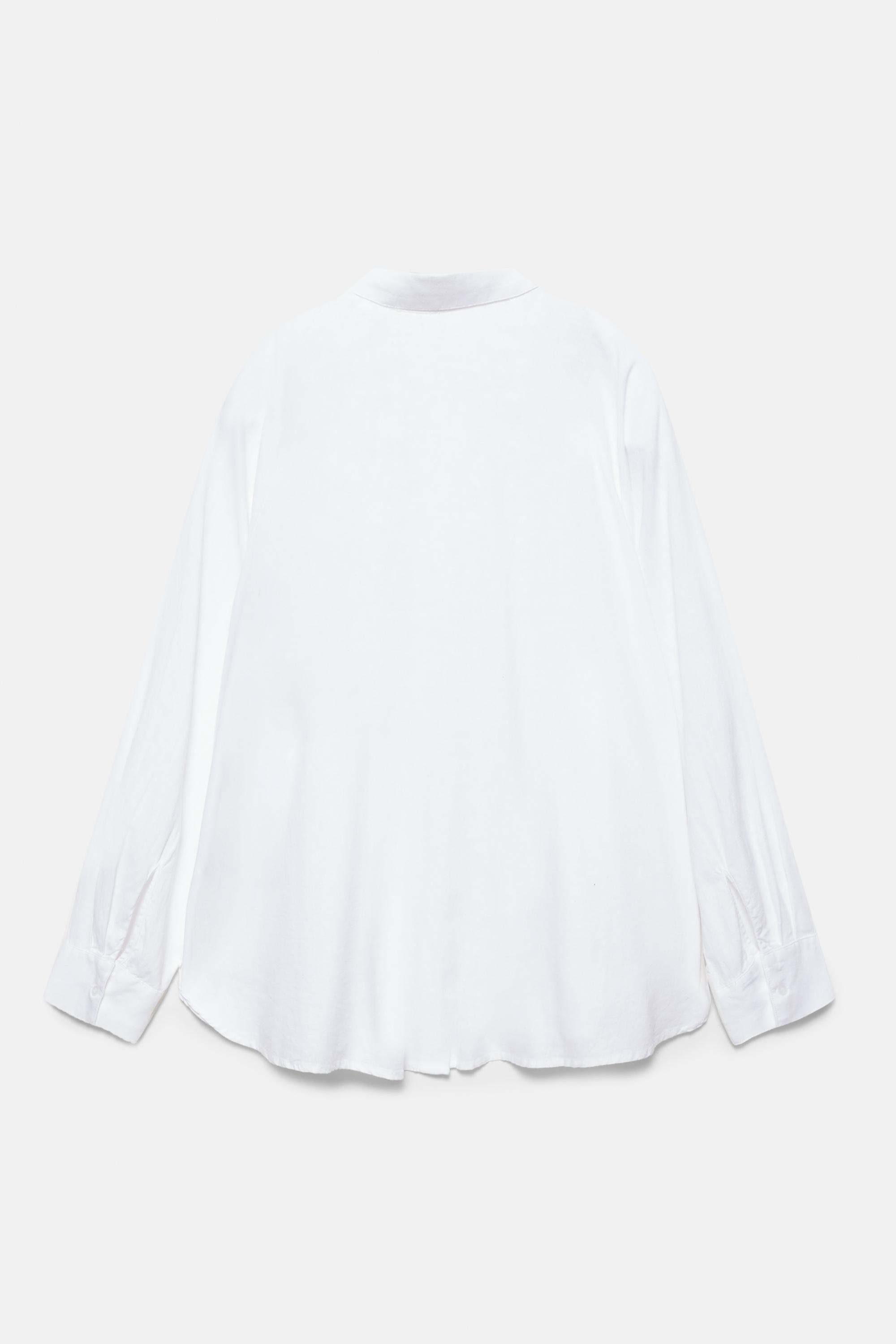 Ketenli rustik gömlek - Görsel 17