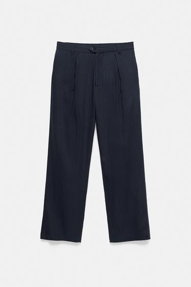 Darted tailored fit trousers — Dark navy 4