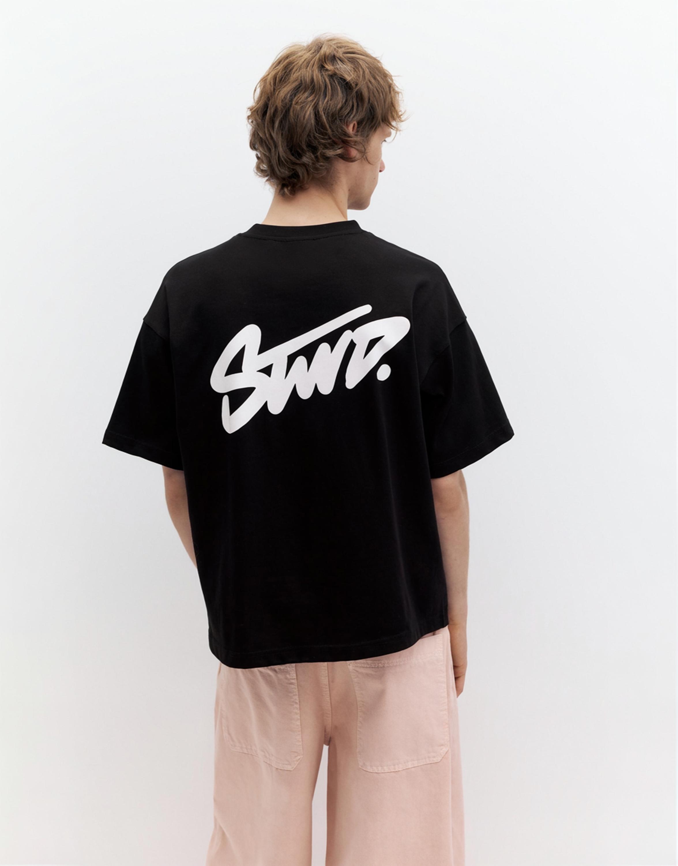 STWD logolu salaş t-shirt - Görsel 62