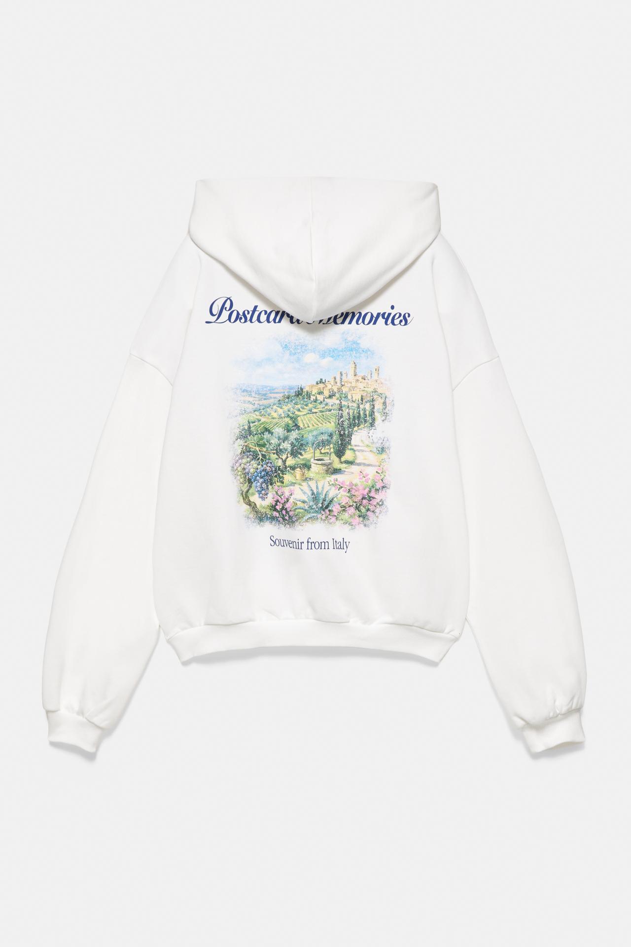 Oversize graphic hoodie — Ice
