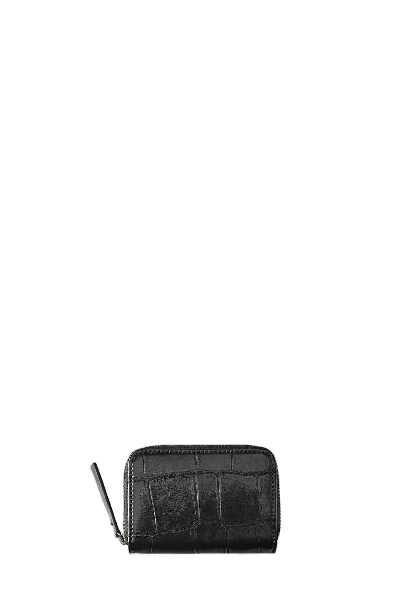 Textured purse — Black